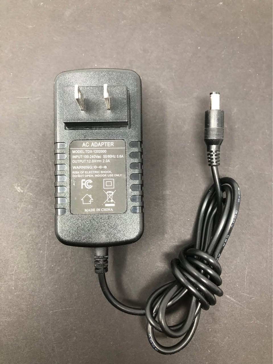 TDX120200 12V 2A AC Adapter Power Supply Charger Tested Working