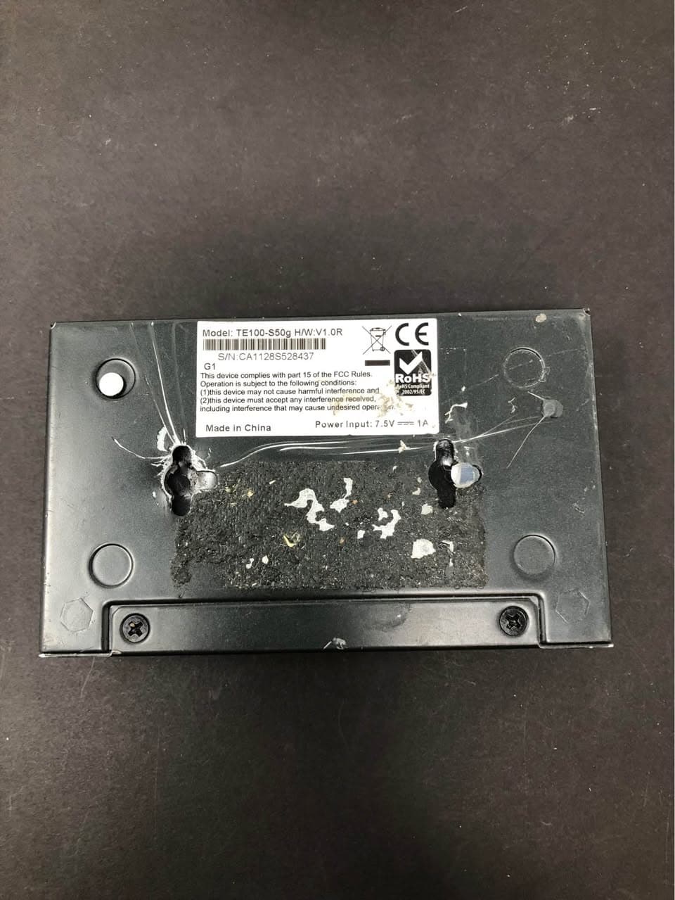 TRENDnet TEG-S5G 5-Port Gigabit Ethernet Metal Switch Pre-Owned - Thumbnail 2