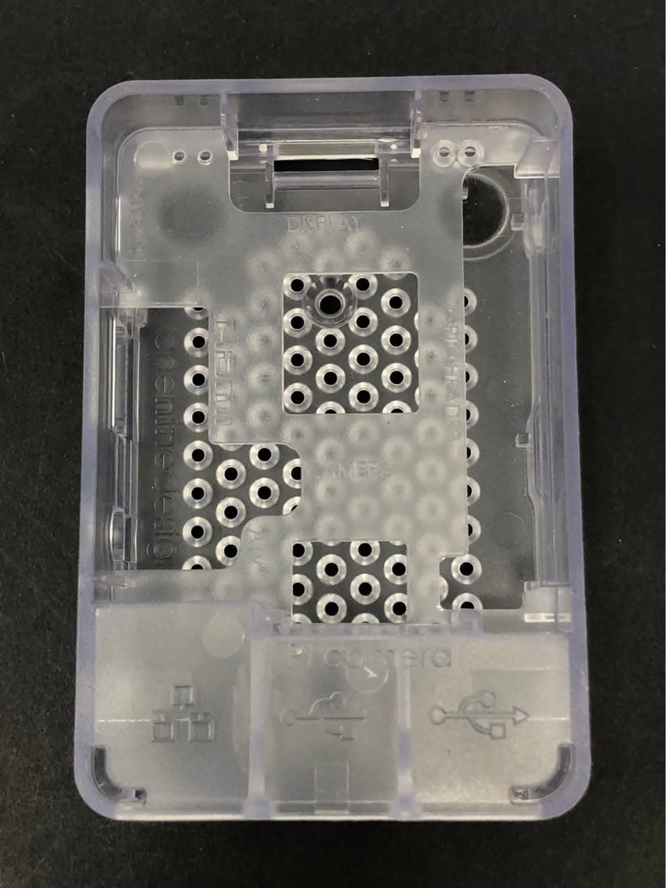 Seeed Studio Raspberry Pi 3 Case Clear Transparent Pre-Owned - Thumbnail 6