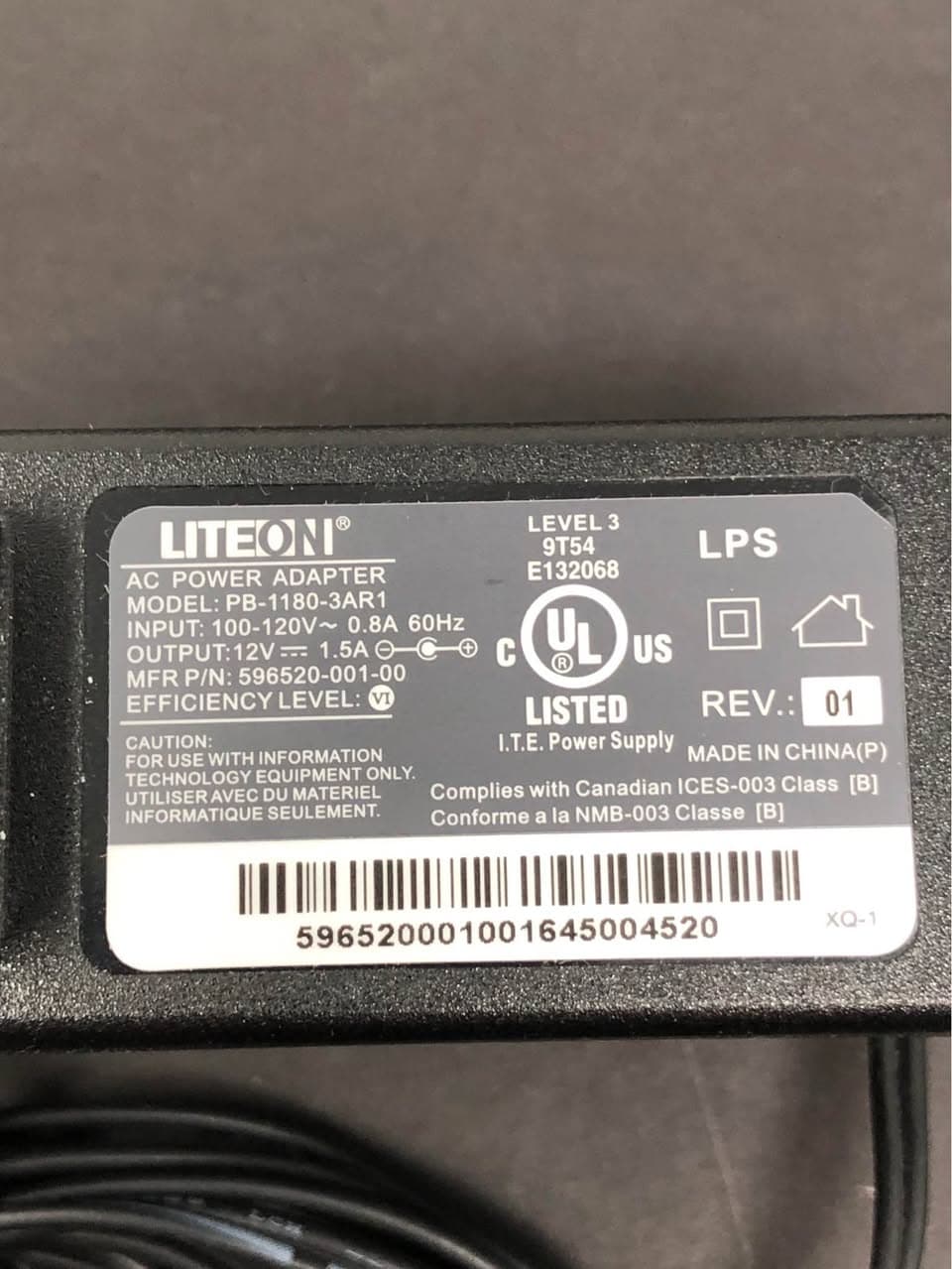 Apple A1202 12V 1.5A AC Power Adapter Pre-Owned - Thumbnail 5