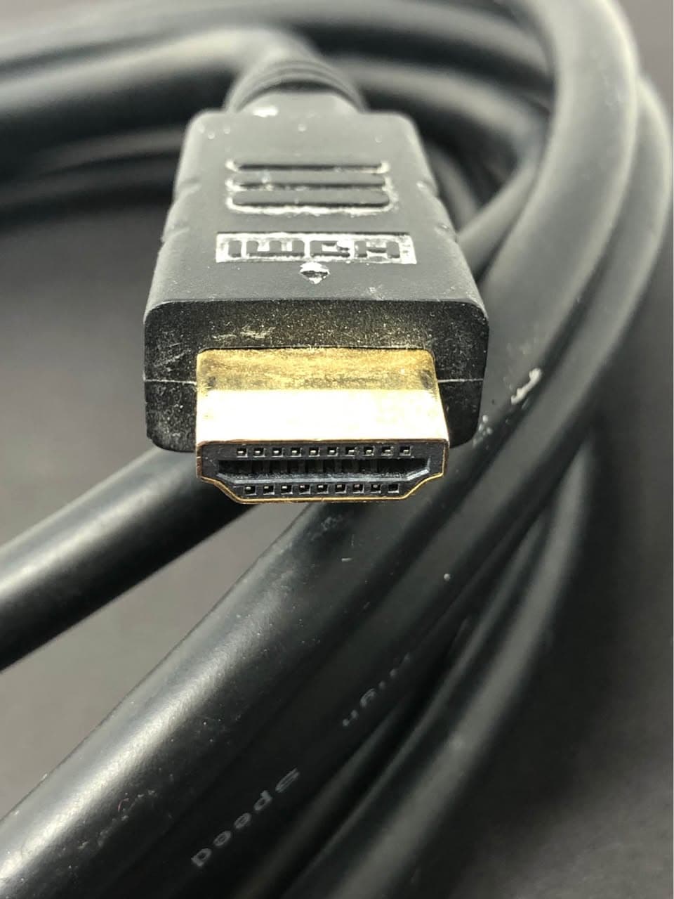 10ft AmazonBasics High-Speed HDMI Cable Black Pre-Owned - Thumbnail 4