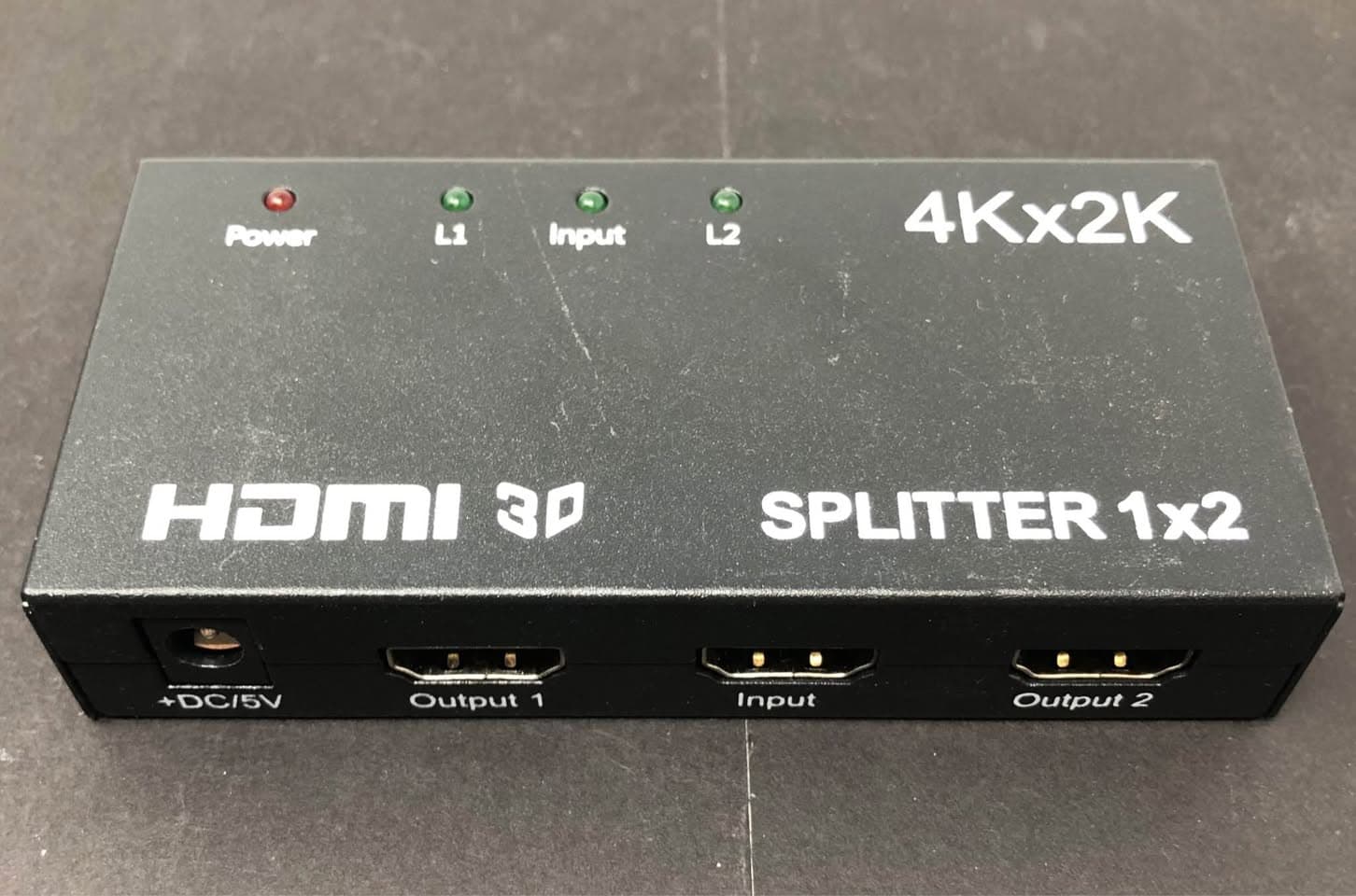 OREI HD-102 4K HDMI Splitter 1x2 3D 1080p Support Pre-Owned - Thumbnail 3