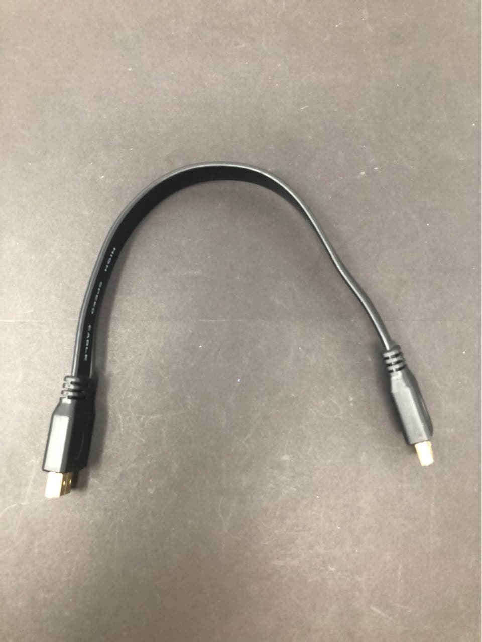 AmazonBasics HDMI to HDMI Cable 1ft Flat High Speed Pre-Owned