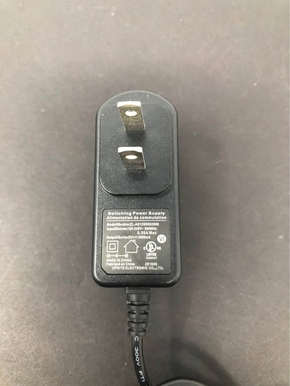 ZL-A012W0502000 5V 2A Switching Power Supply Adapter Pre-Owned - Thumbnail 5