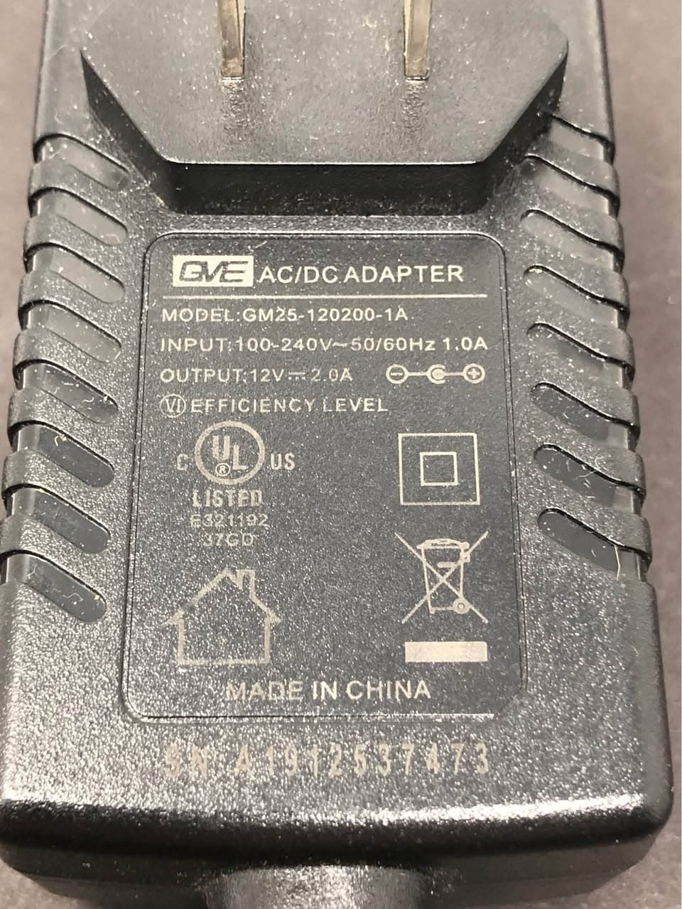 Sony AC-L25B AC Adapter 8.4V 1.7A Pre-Owned - Thumbnail 5