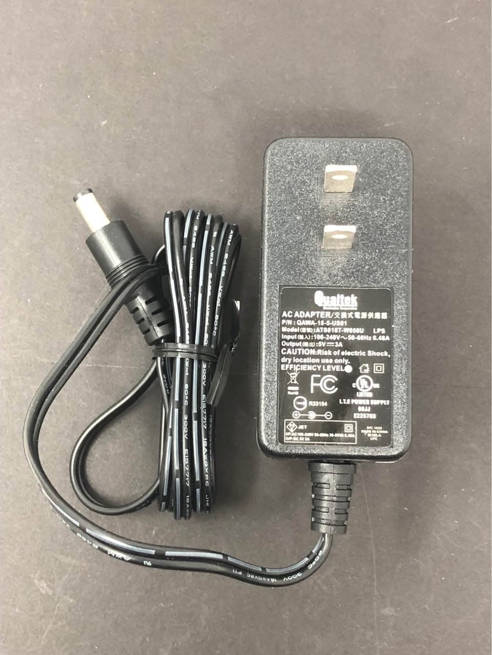 Delta Electronics ADP-15TB Power Adapter 5V 3A Barrel 5.46mm Pre-Owned