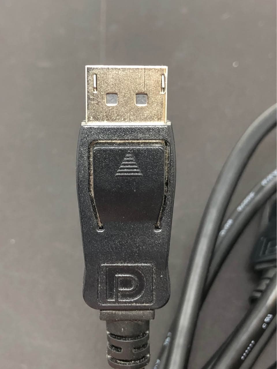 6ft DisplayPort to DisplayPort Cable Gold-Plated Connectors Pre-Owned - Thumbnail 2