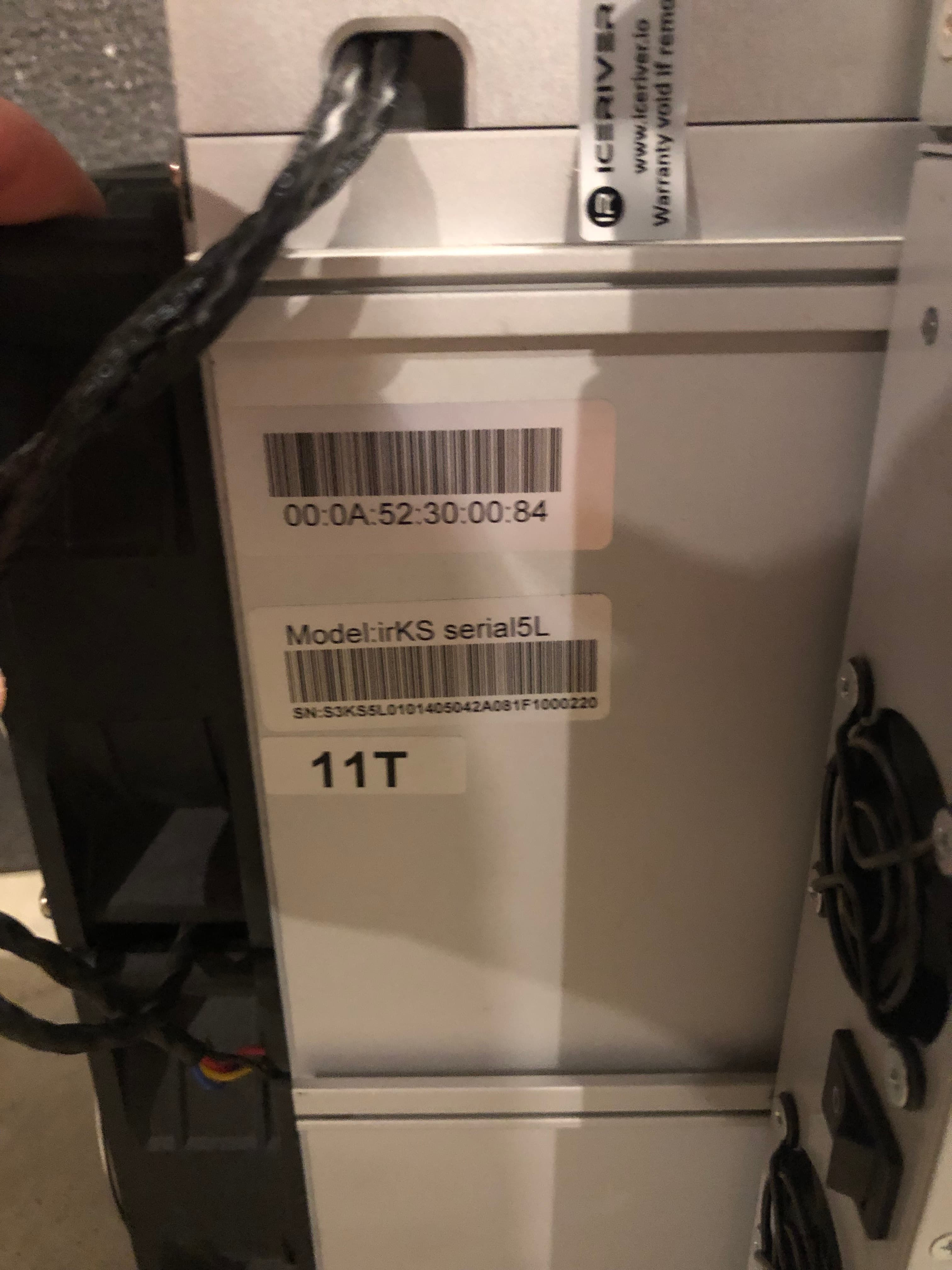 iCeriver KS5L Mining Rig Pre-Owned - Thumbnail 5