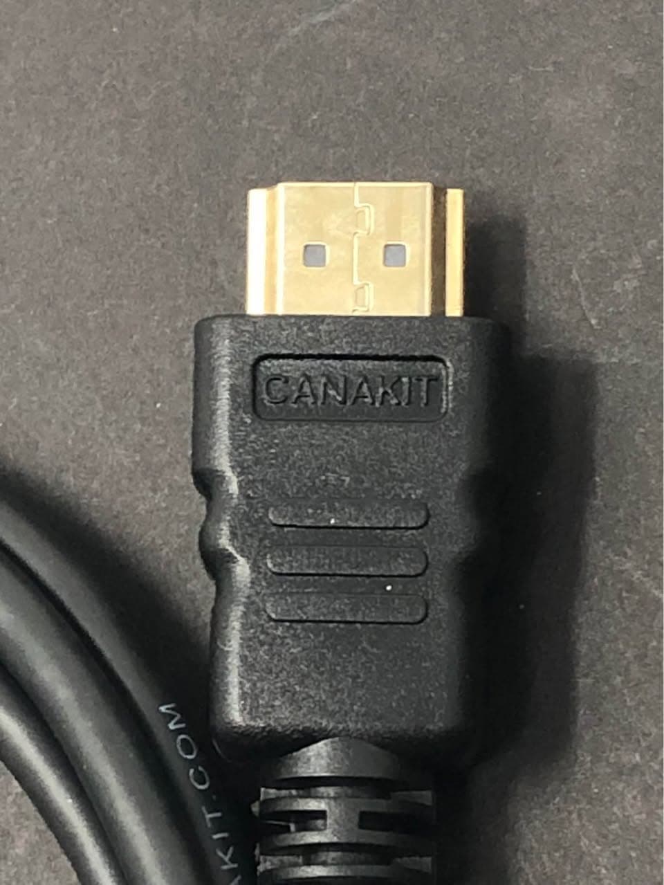 CANAKIT Micro HDMI to HDMI Cable Black 6ft Pre-Owned - Thumbnail 3