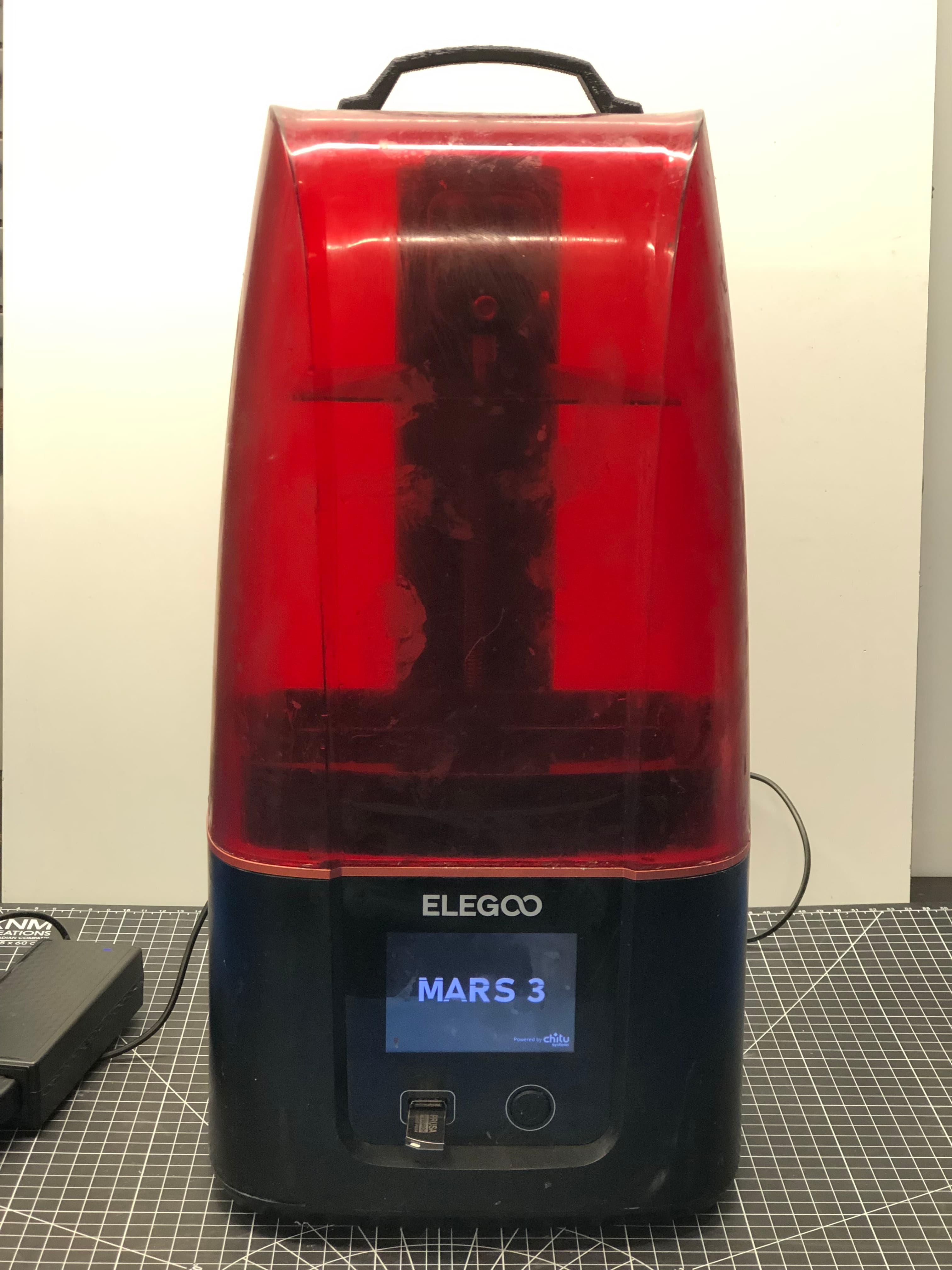 ELEGOO Mars 3 3D Printer 227x227x438.5mm Pre-Owned