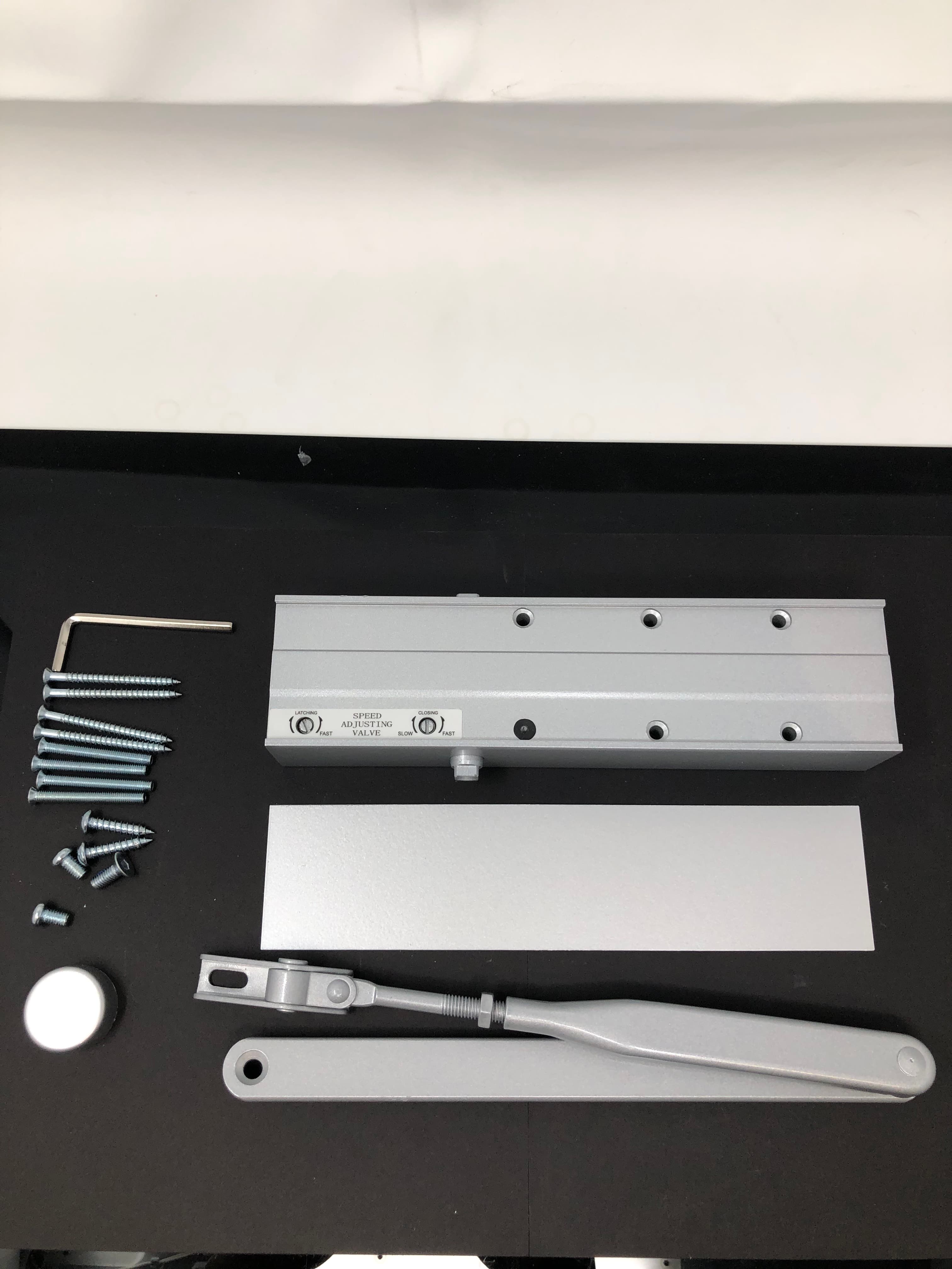 VI-S505 Door Closer - New, Heavy Duty with Installation Kit