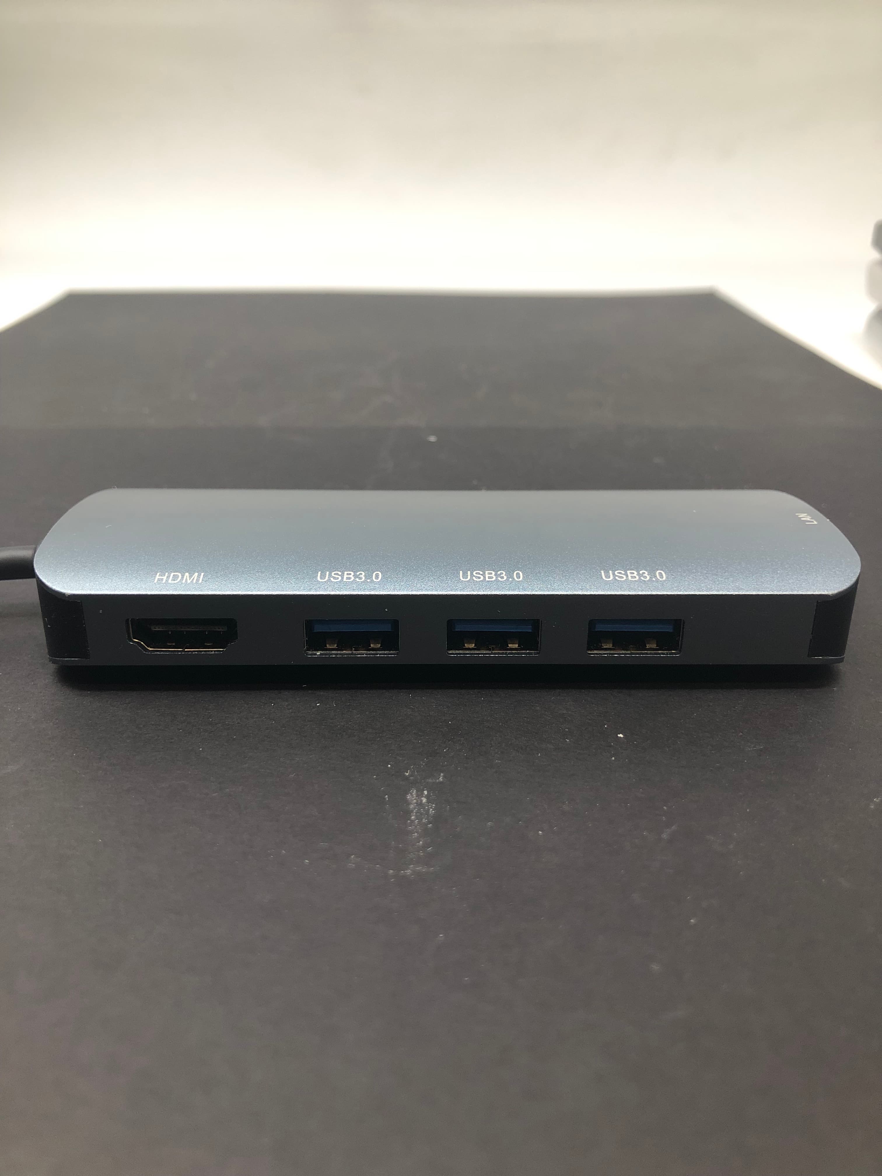 7-in-1 USB C Hub with HDMI, USB 3.0, SD, Ethernet - New, Compact Design