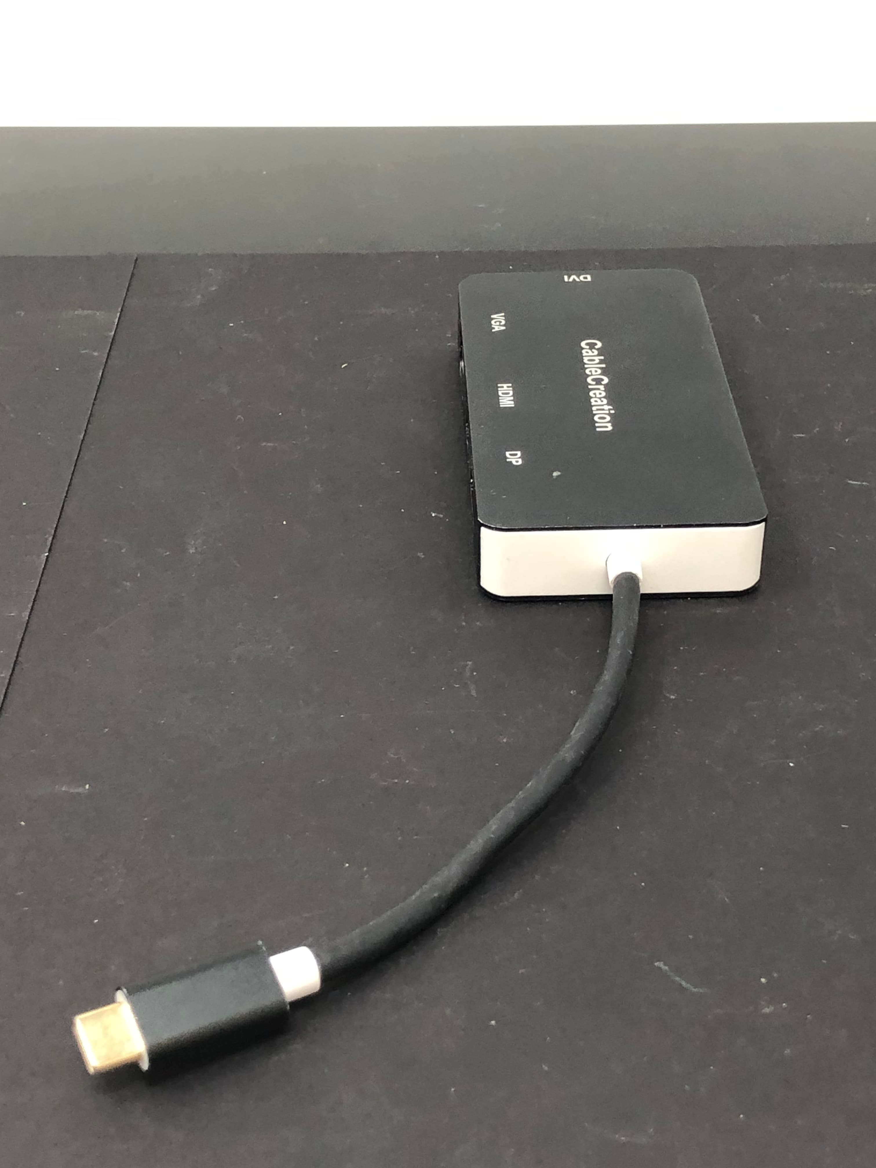 CableCreation USB C Dock DVI VGA HDMI DP Adapter Pre-Owned - Thumbnail 4