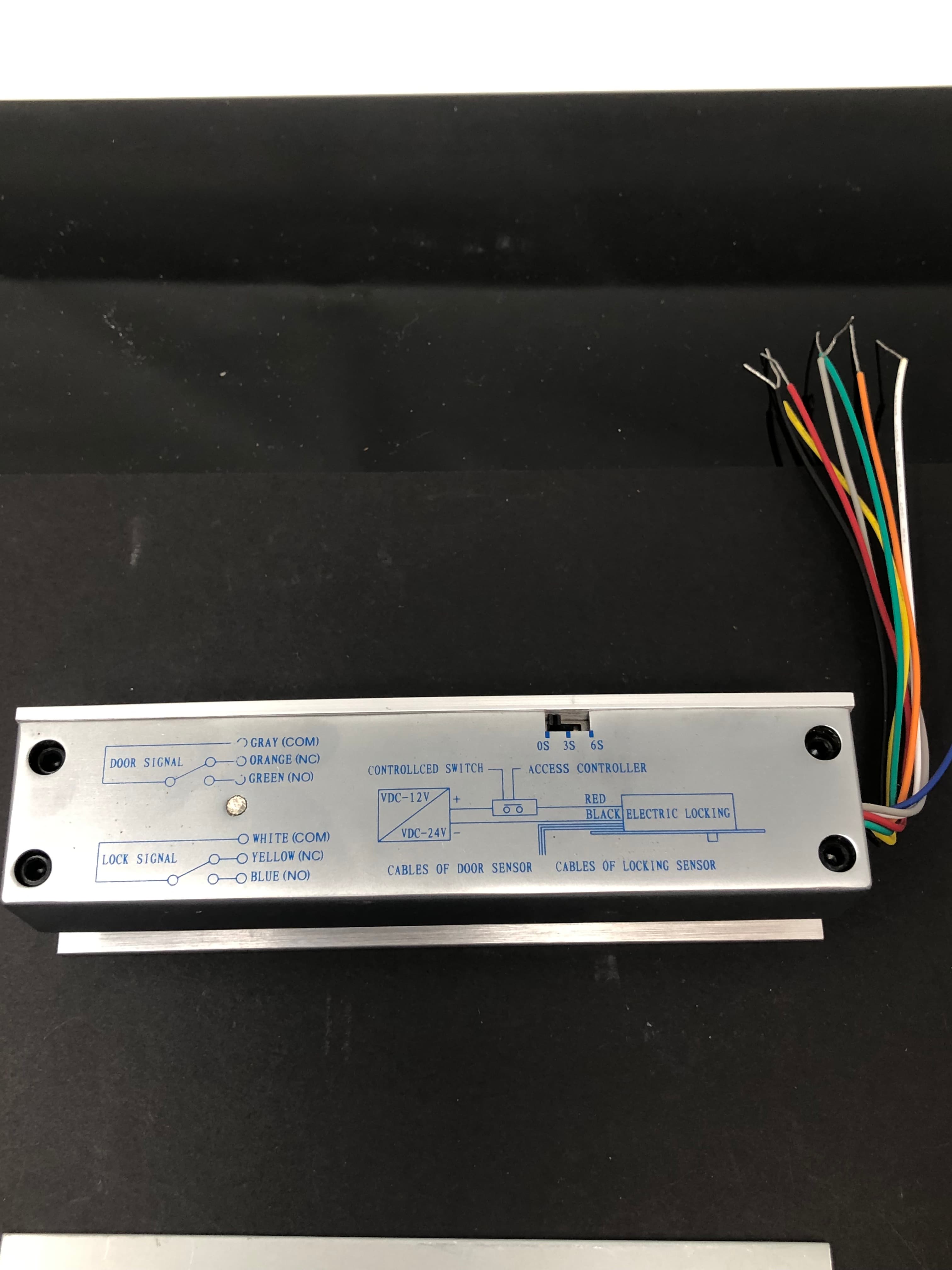 VI-808ST Electric Bolt Lock for Frameless Glass Door - New, Secure Entry - Thumbnail 6