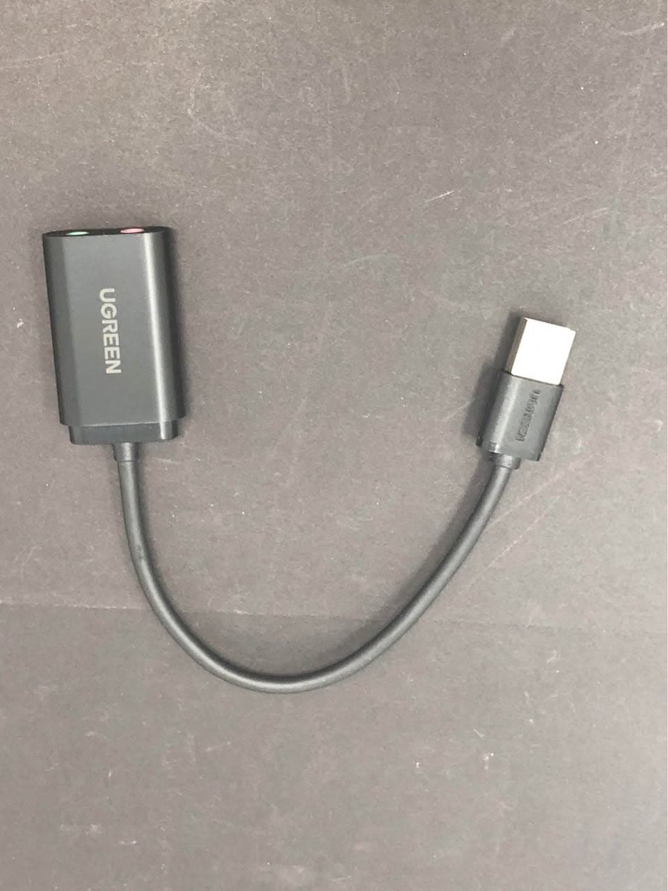 Ugreen USB 2.0 Stereo Sound Adapter Pre-Owned