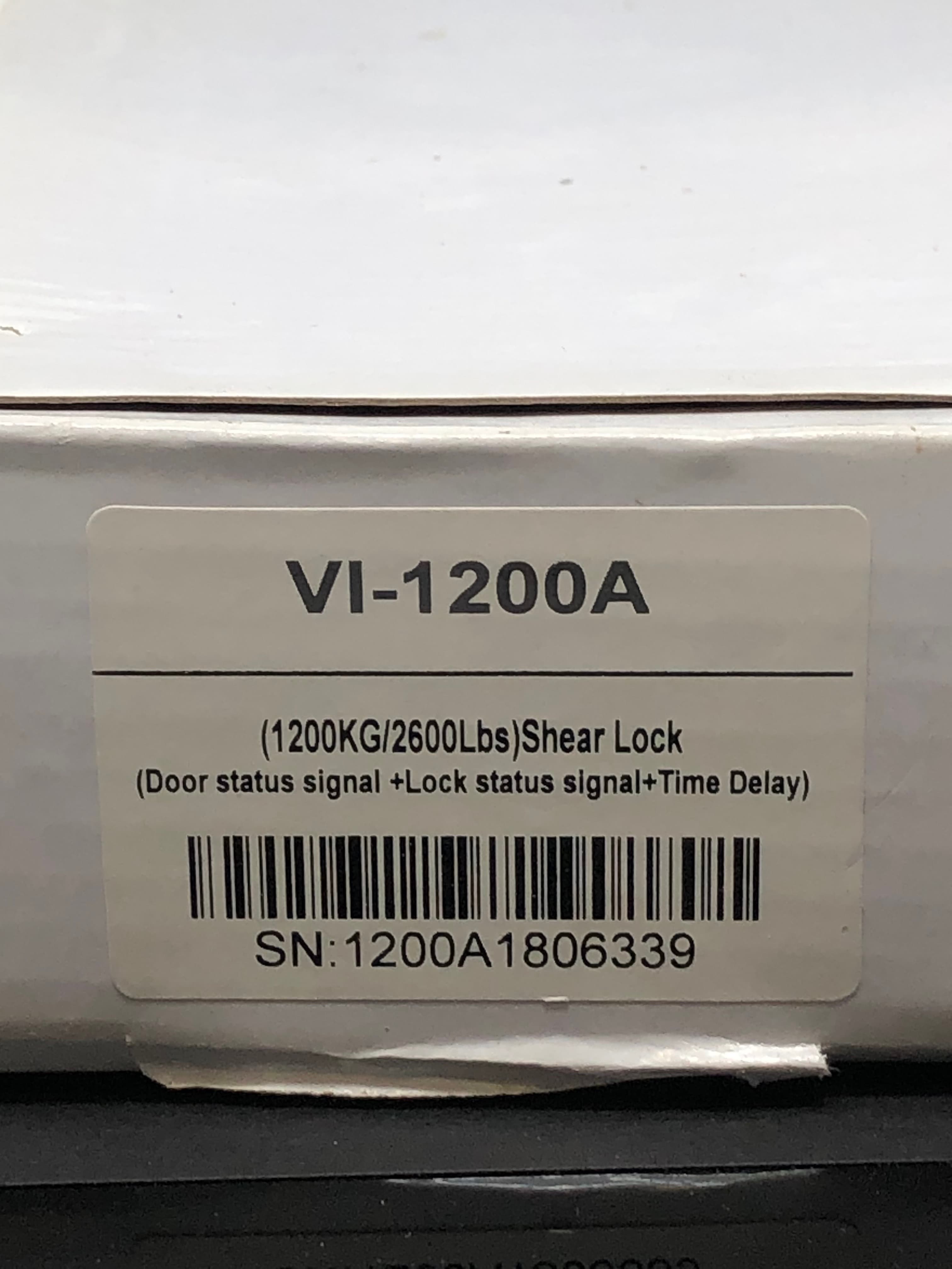VI-1200A Shear Lock 1200KG/2600Lbs - New, Secure Door Entry System - Thumbnail 3