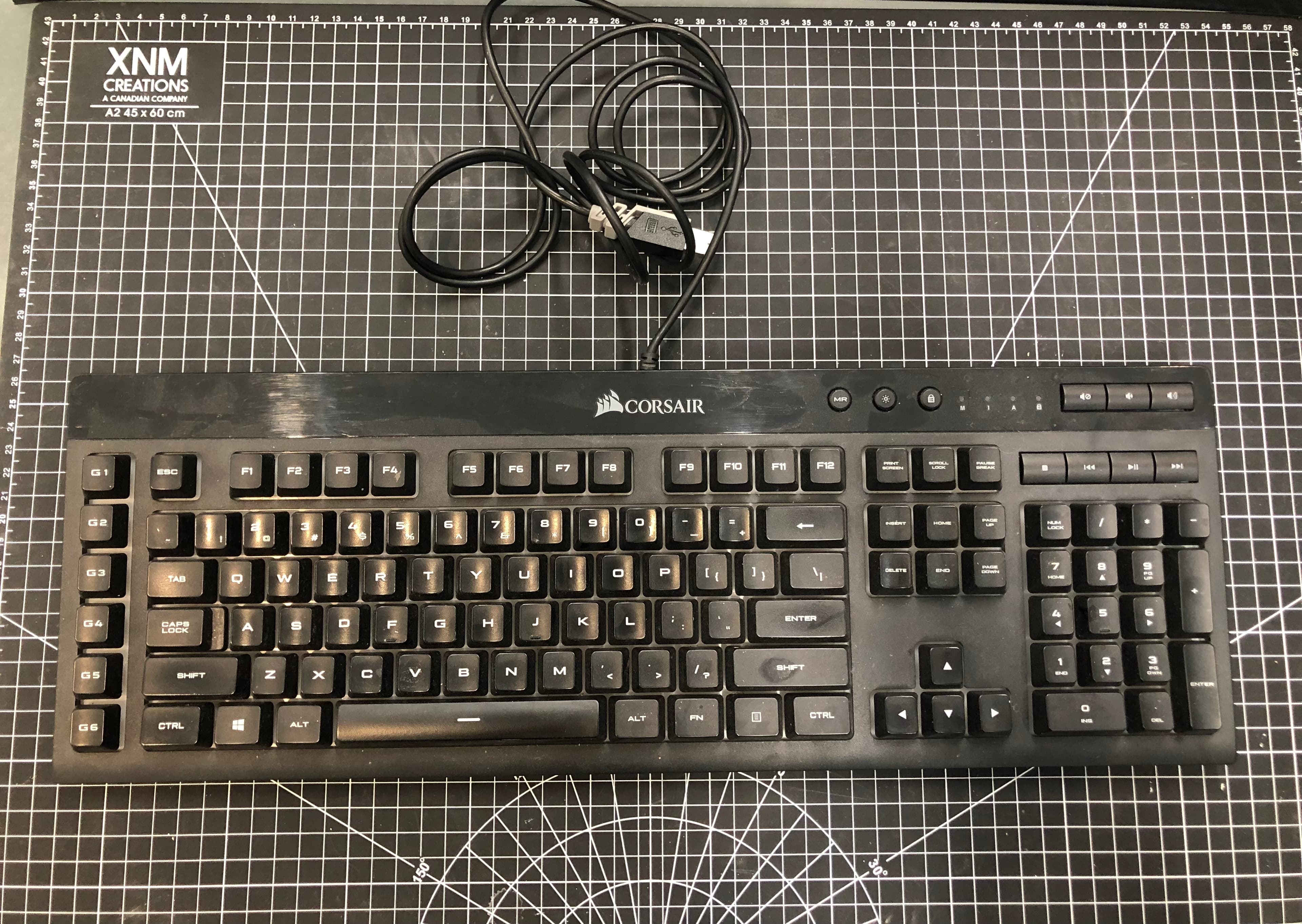 Corsair K55 RGB Wired Gaming Keyboard Pre-Owned - Thumbnail 3