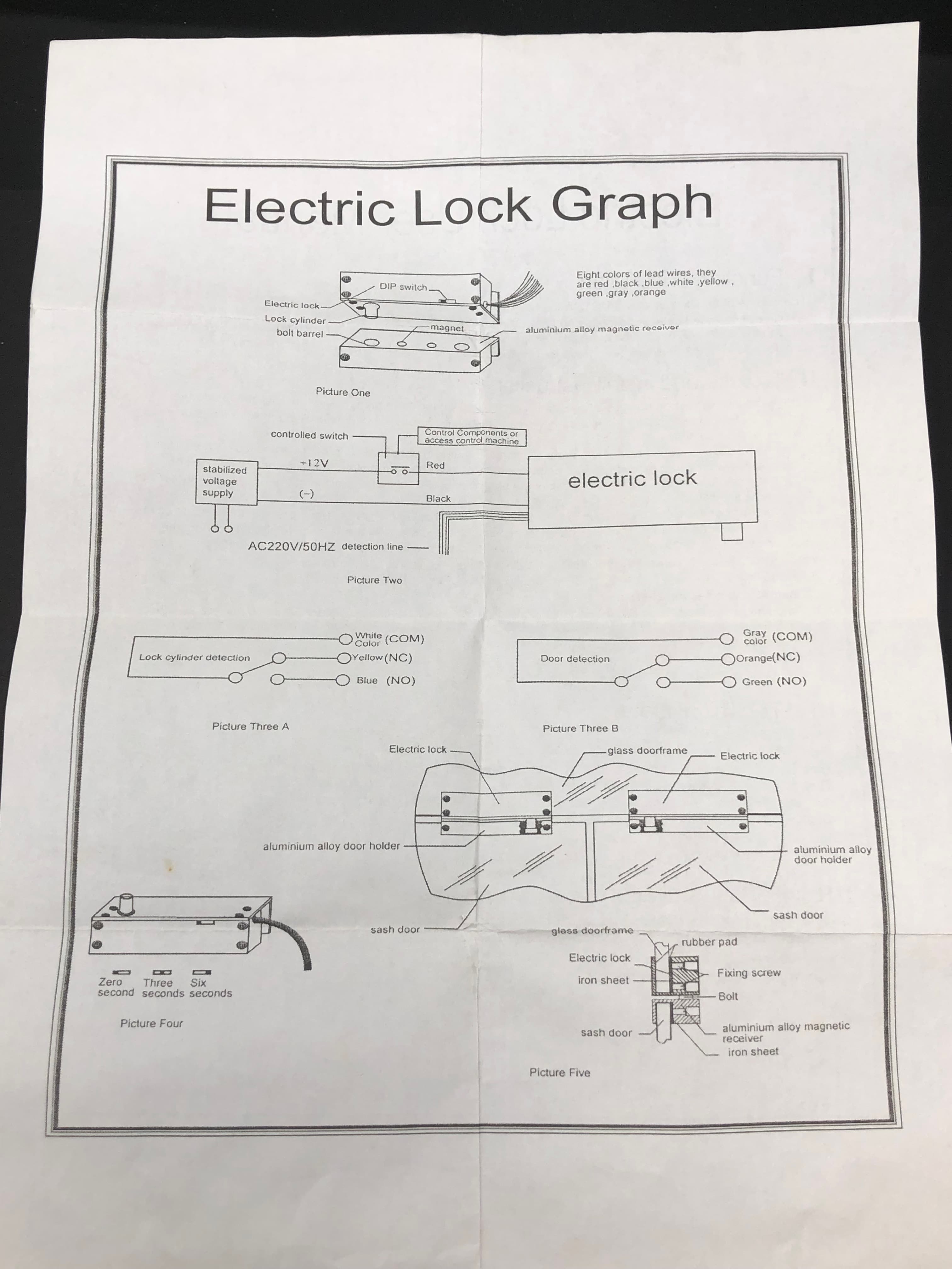 VI-808ST Electric Bolt Lock for Frameless Glass Door - New, Secure Entry - Thumbnail 10