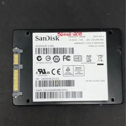 SanDisk Ultra Plus SSD SDSSDHp-128G 128GB SATA 6Gb/s Pre-Owned - Thumbnail 2