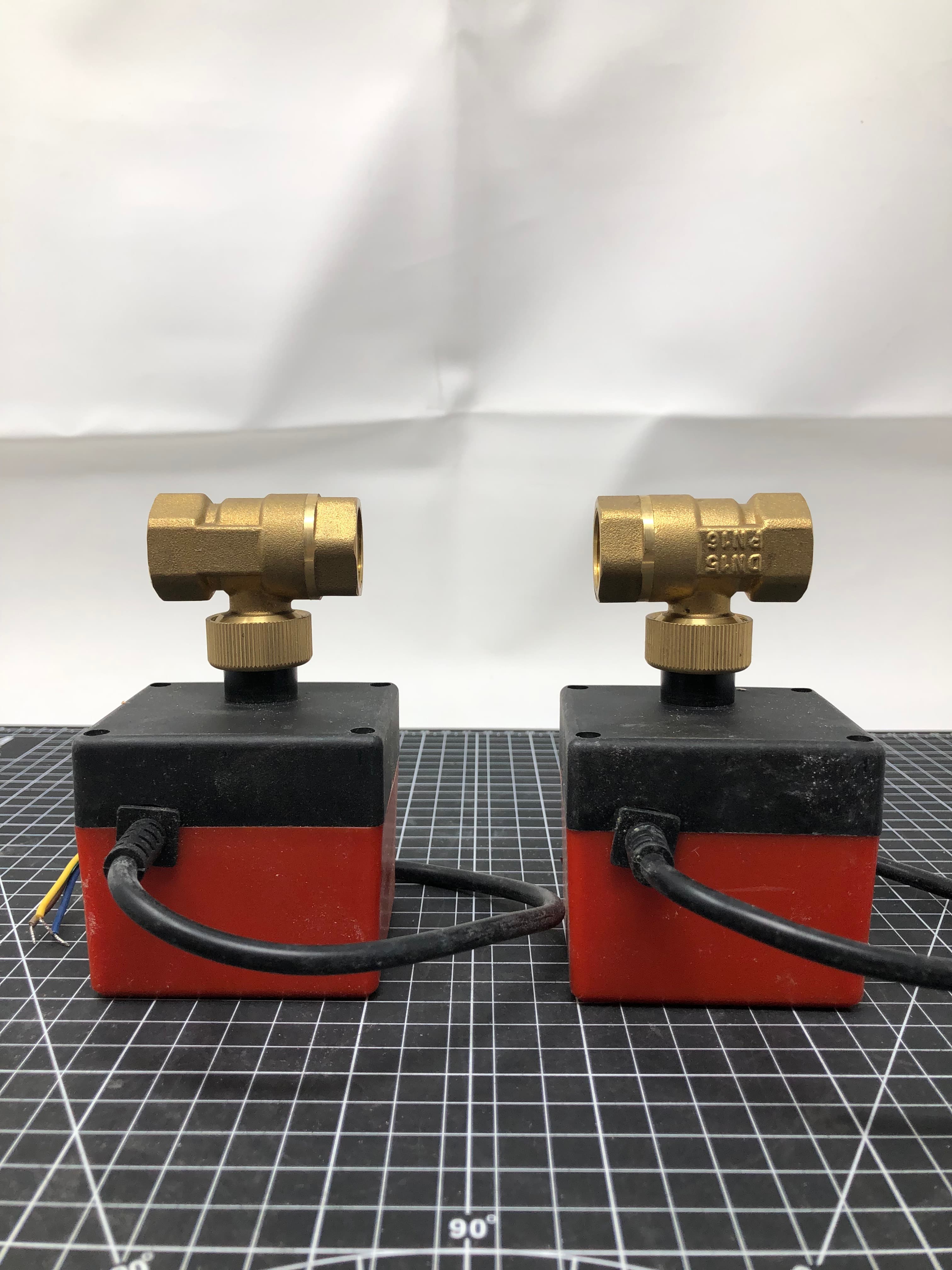 2-Way Motorized Brass Valve DN20 AC220V - New, HVAC Control System - Thumbnail 4