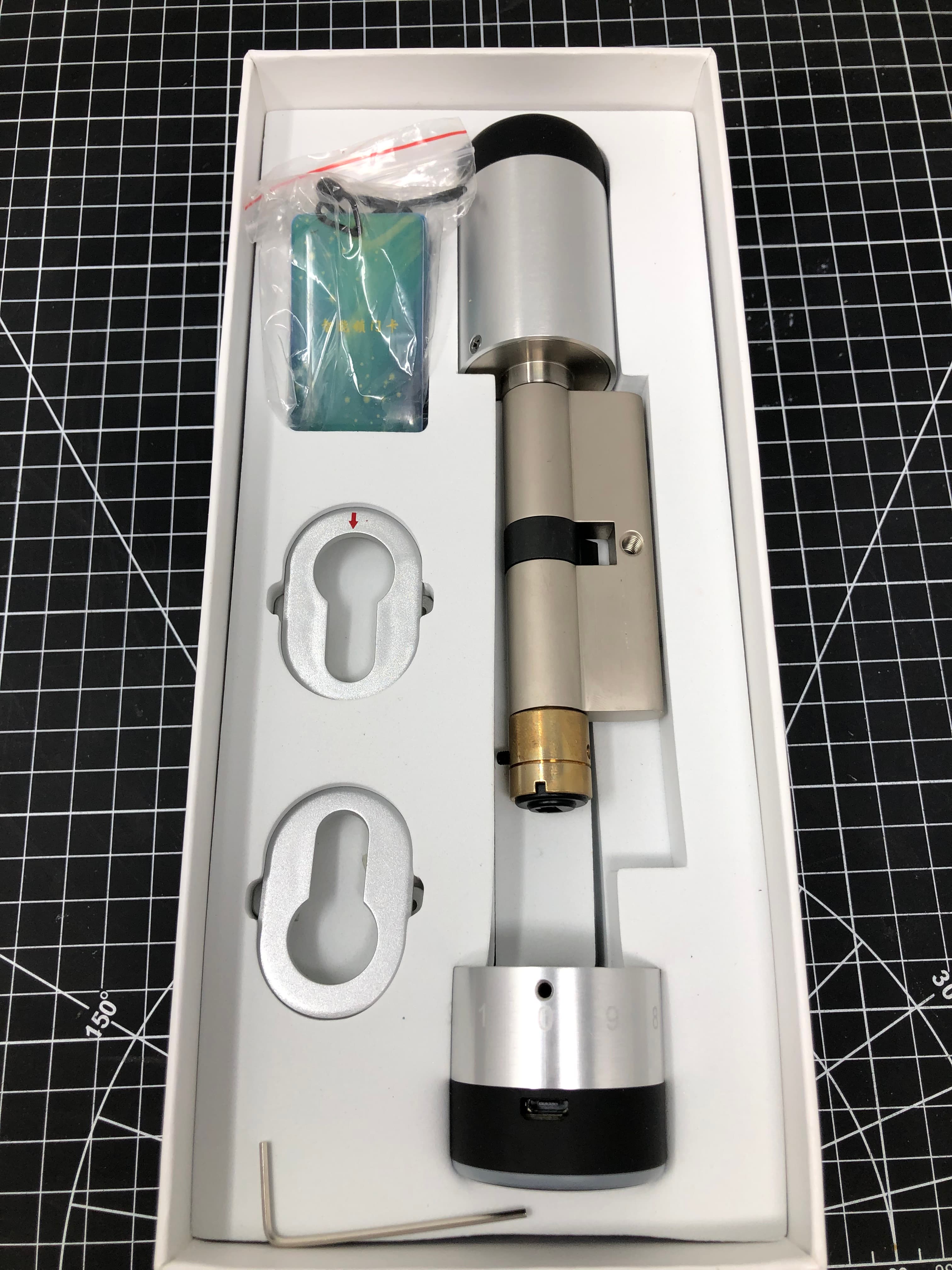 Smart Bluetooth Door Lock Cylinder - New, AES Encryption Keyless Entry - Thumbnail 2