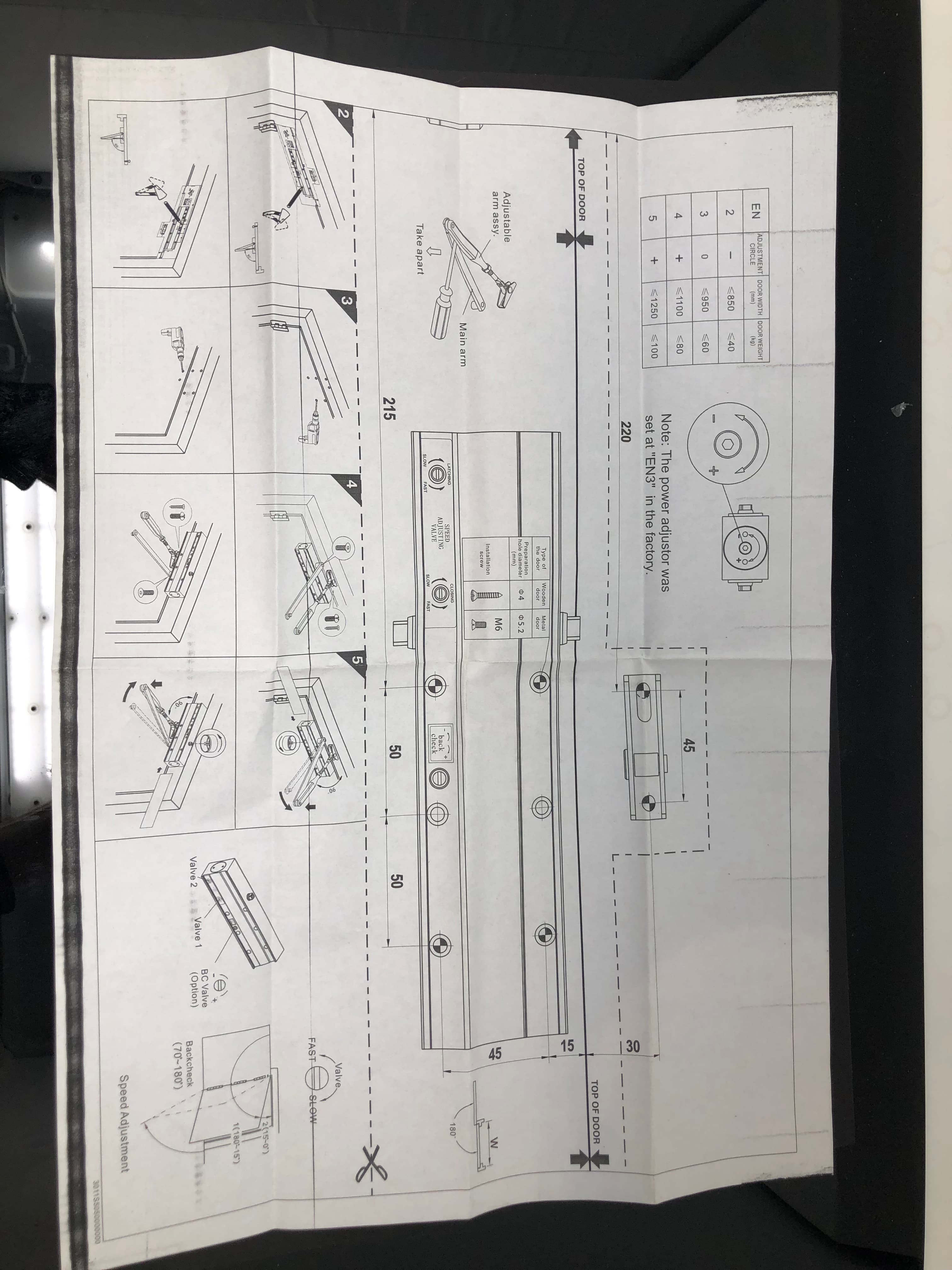 VI-S505 Door Closer - New, Heavy Duty with Installation Kit - Thumbnail 10