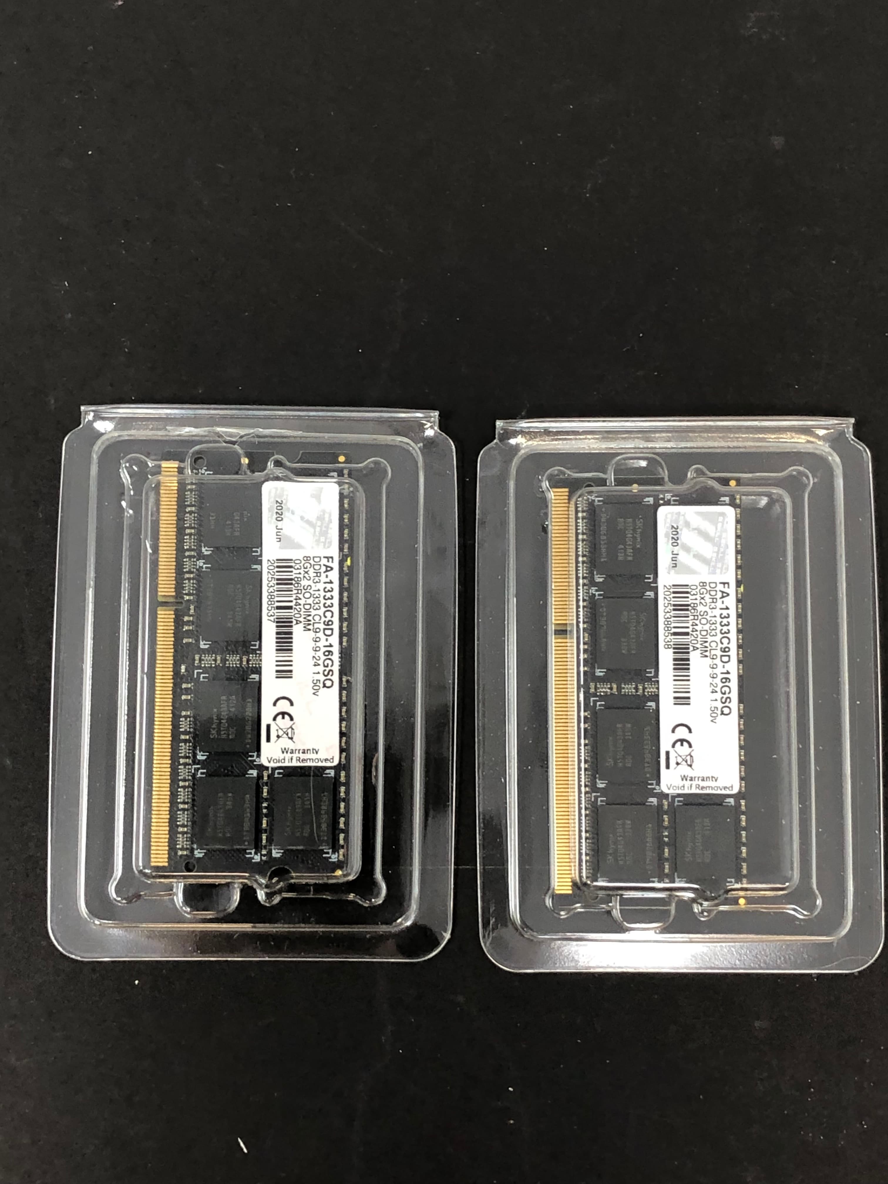 G.SKILL DDR3 8GB (2x4GB) 1333MHz Laptop Memory for Mac - New - Thumbnail 3