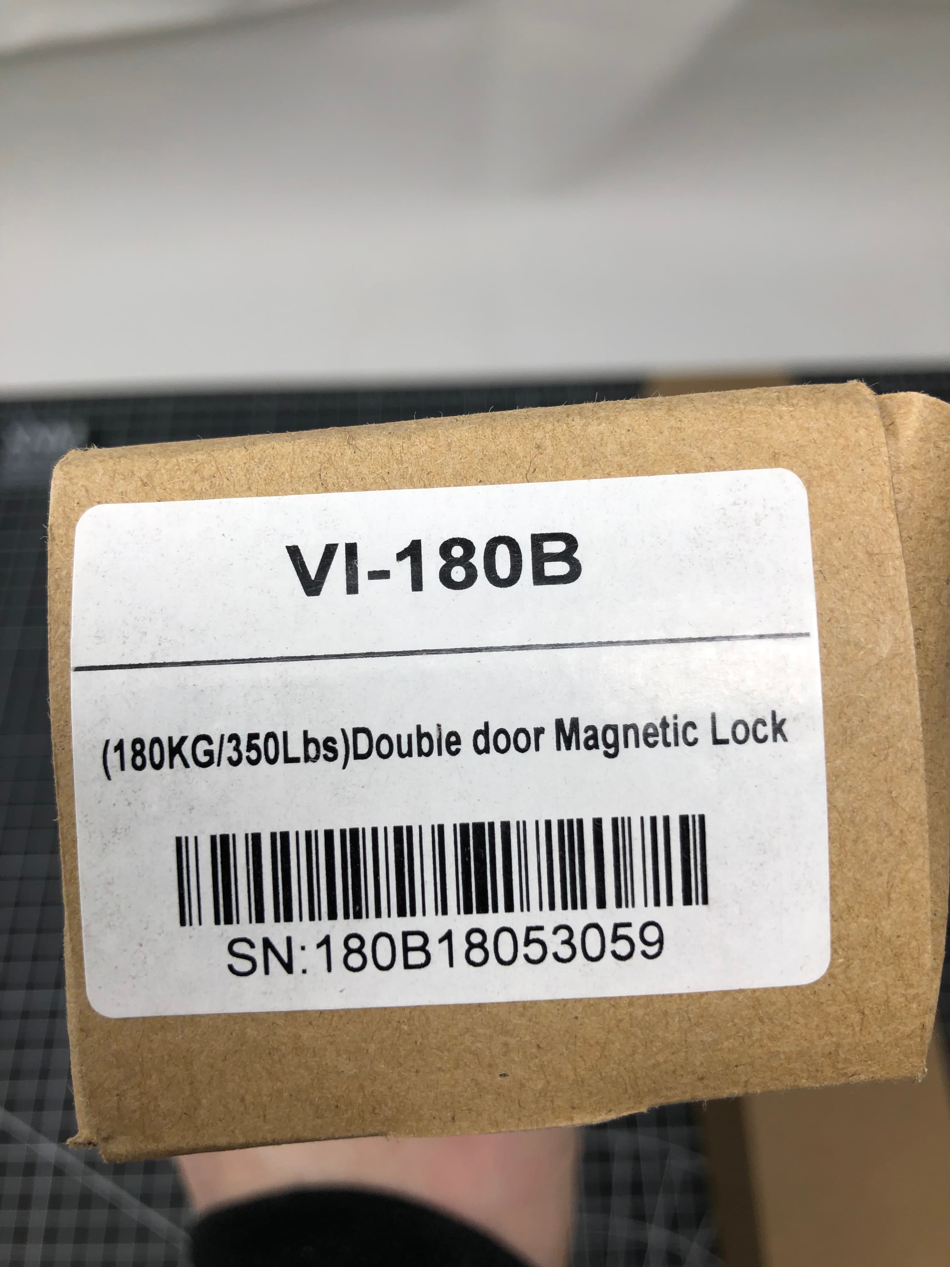 VI-180B Double Door Magnetic Lock 180KG/350Lbs - New in Box - Thumbnail 3