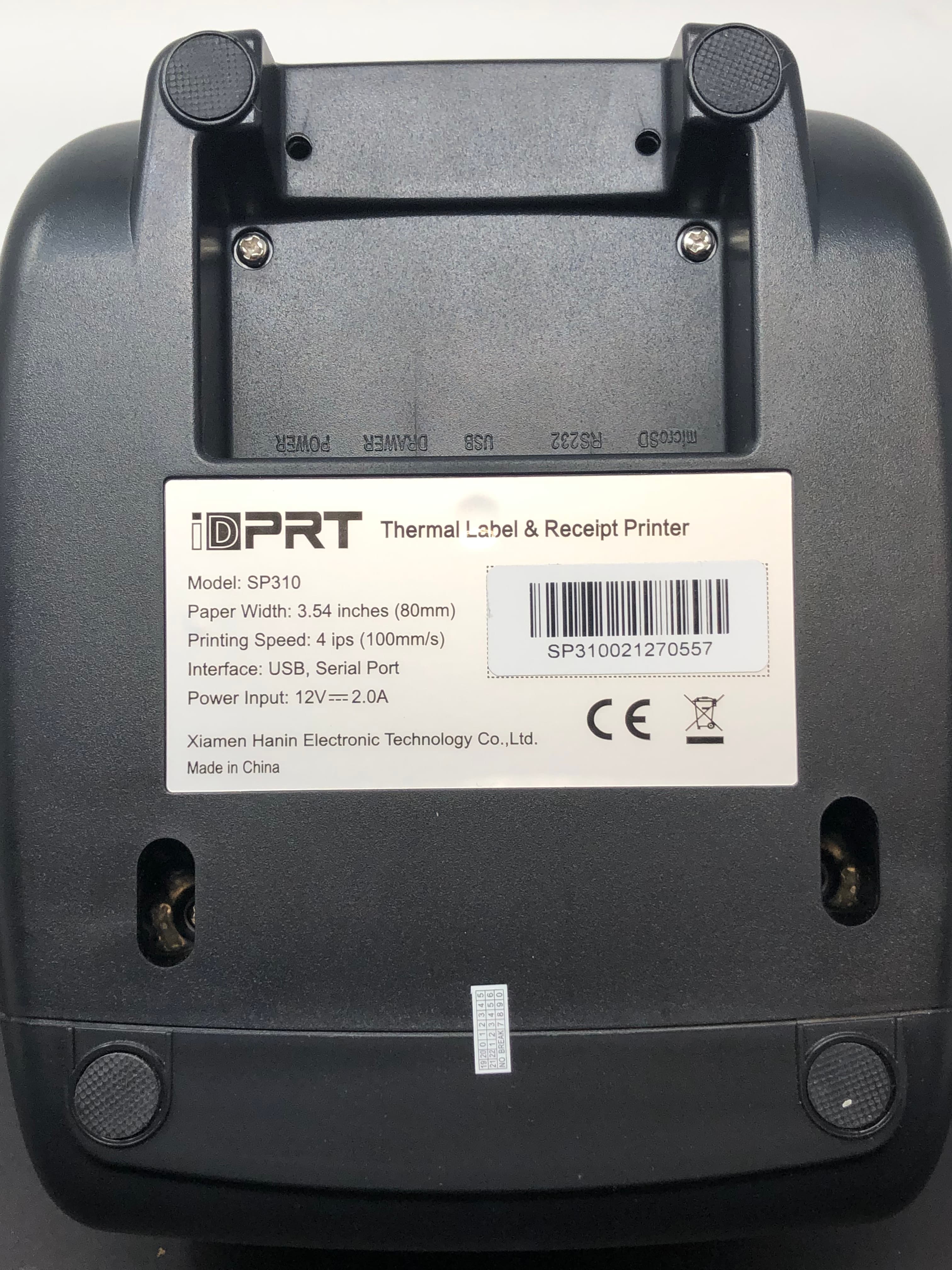 iDPRT SP310 Thermal Label & Receipt Printer Pre-Owned - Thumbnail 2