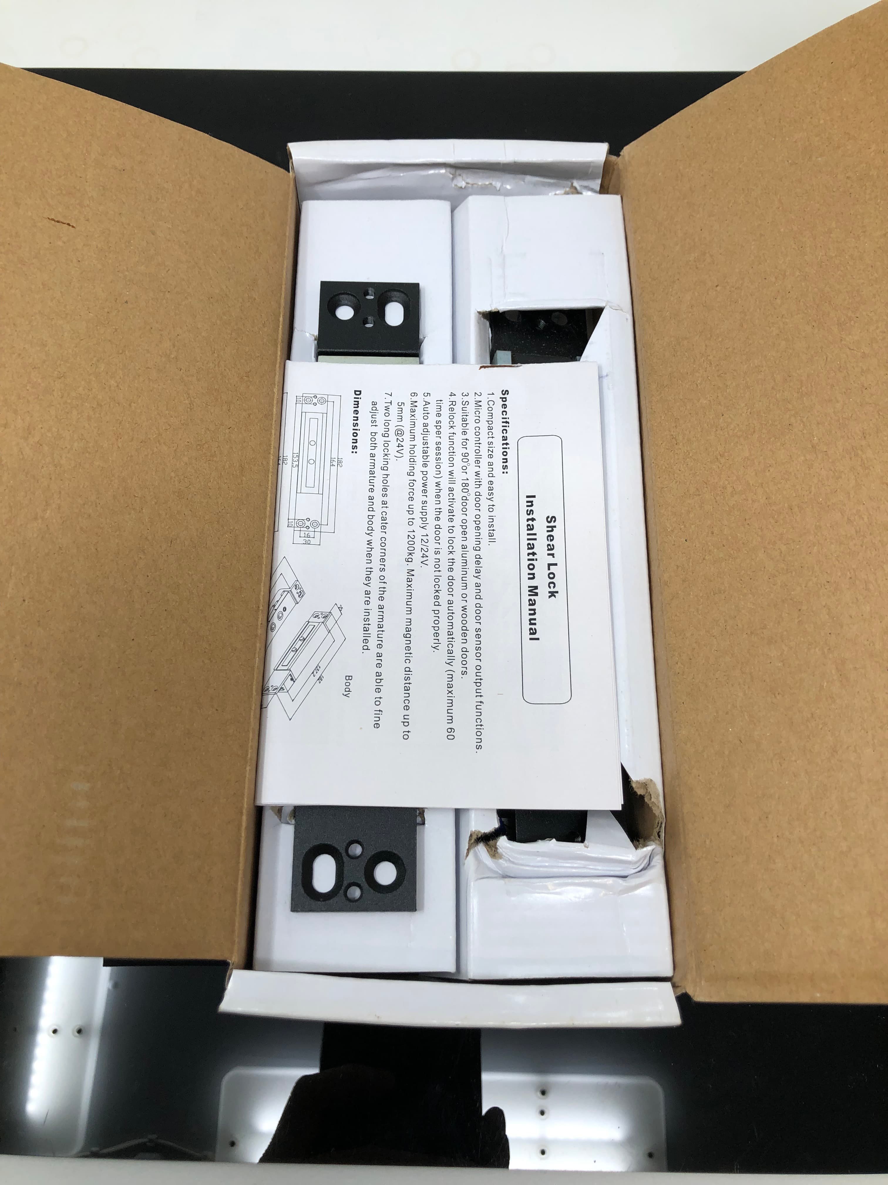 VI-1200A Shear Lock 1200KG/2600Lbs - New, Secure Door Entry System - Thumbnail 4