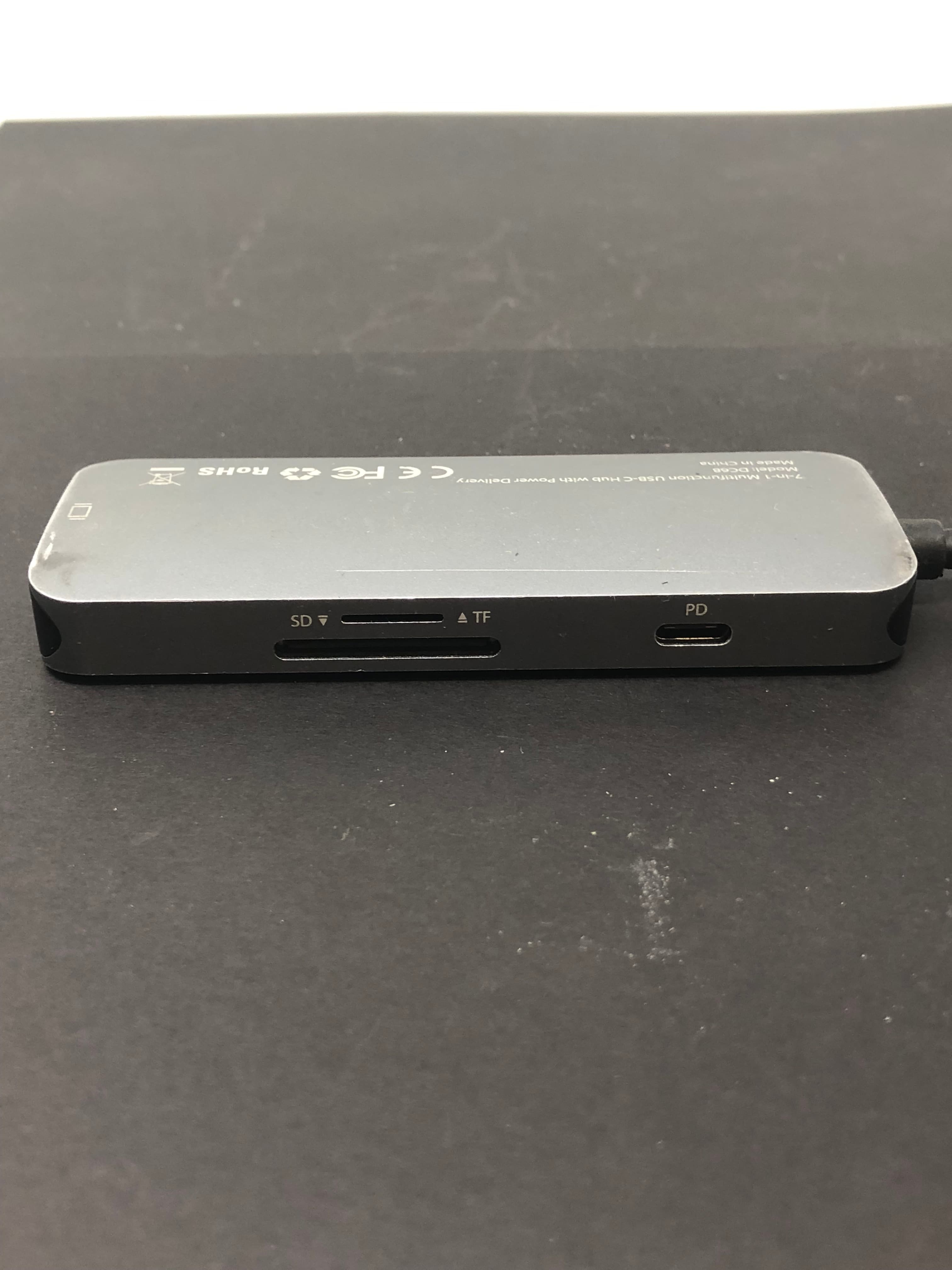 Dodocool 7-Port USB-C Hub with Power Delivery Pre-Owned - Thumbnail 2
