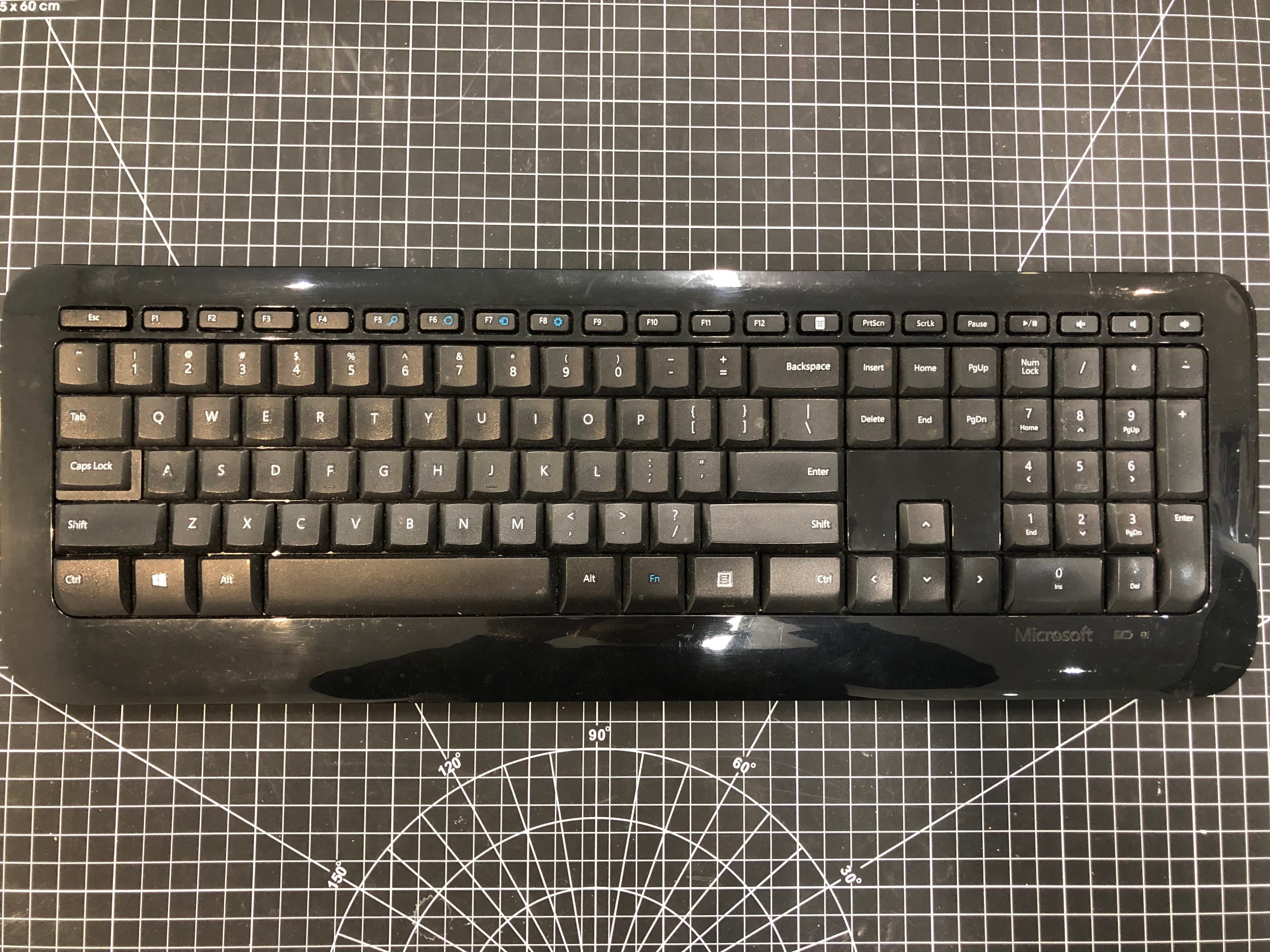Microsoft Wireless Keyboard 850 Model 1455 Pre-Owned