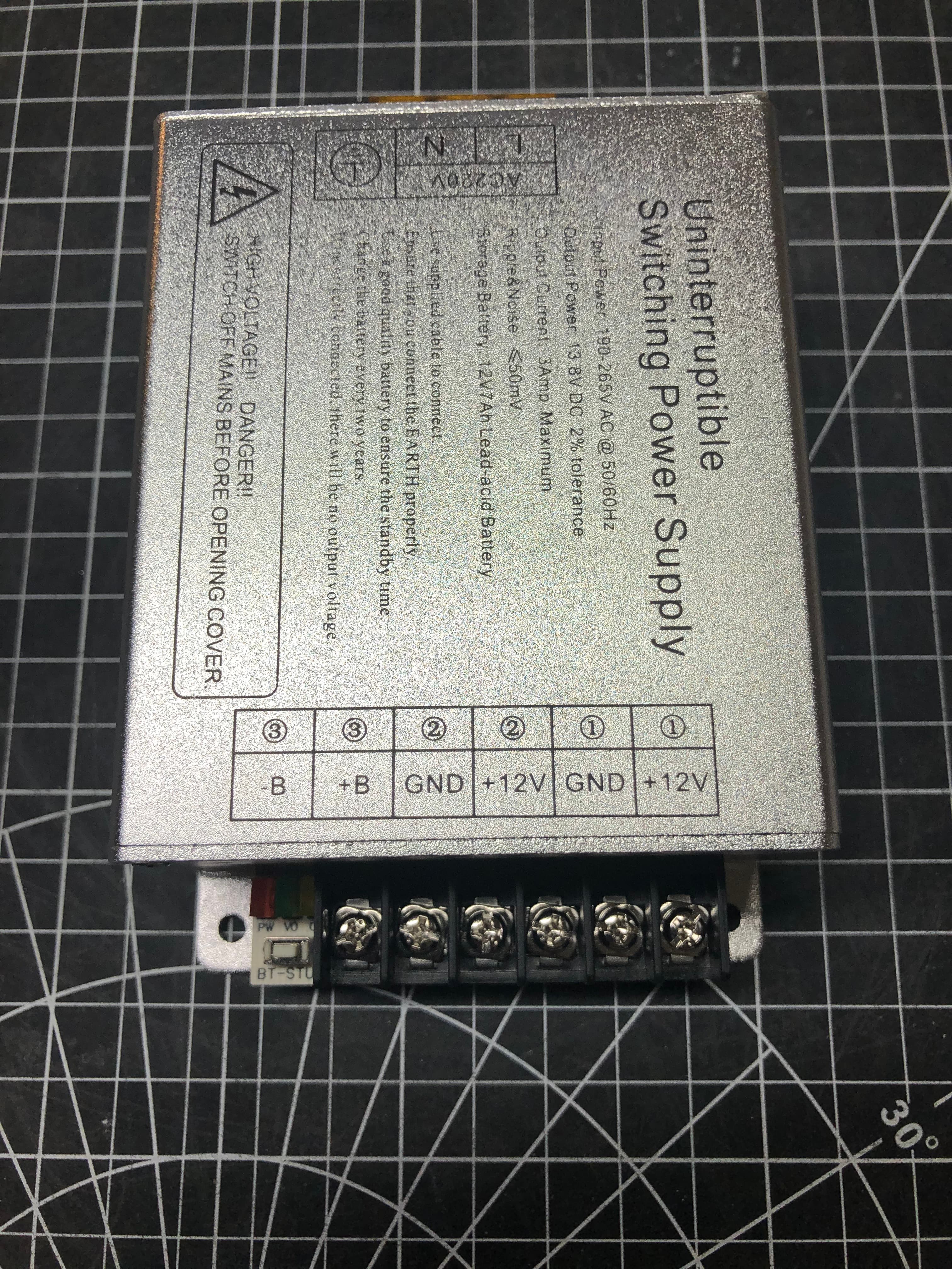 Uninterruptible Switching Power Supply 12V 3A - New, Reliable Output - Thumbnail 2