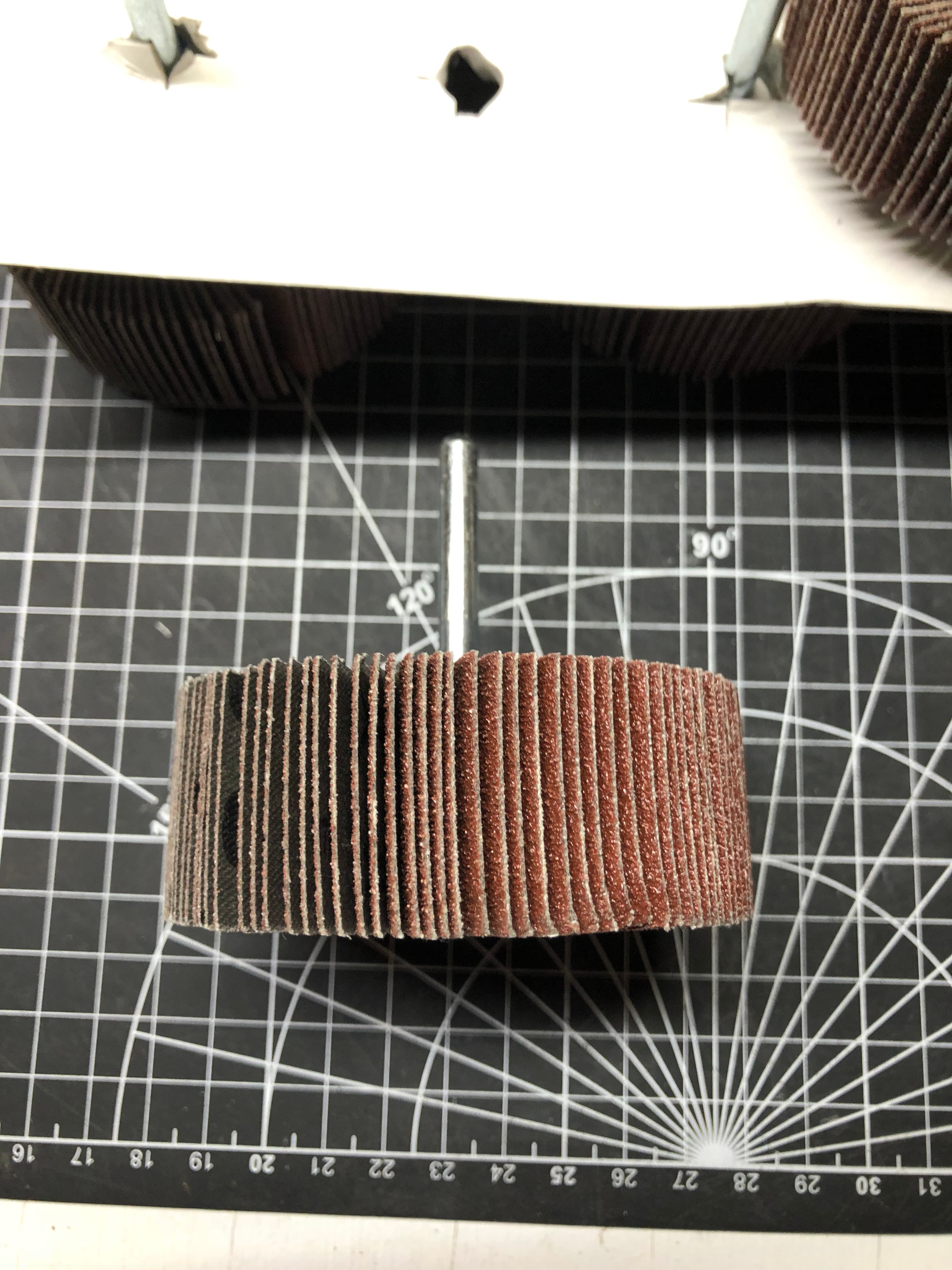 10 Pcs MTD Flap Wheel Grinders 60 Grit - New, Industrial Grade - Thumbnail 2