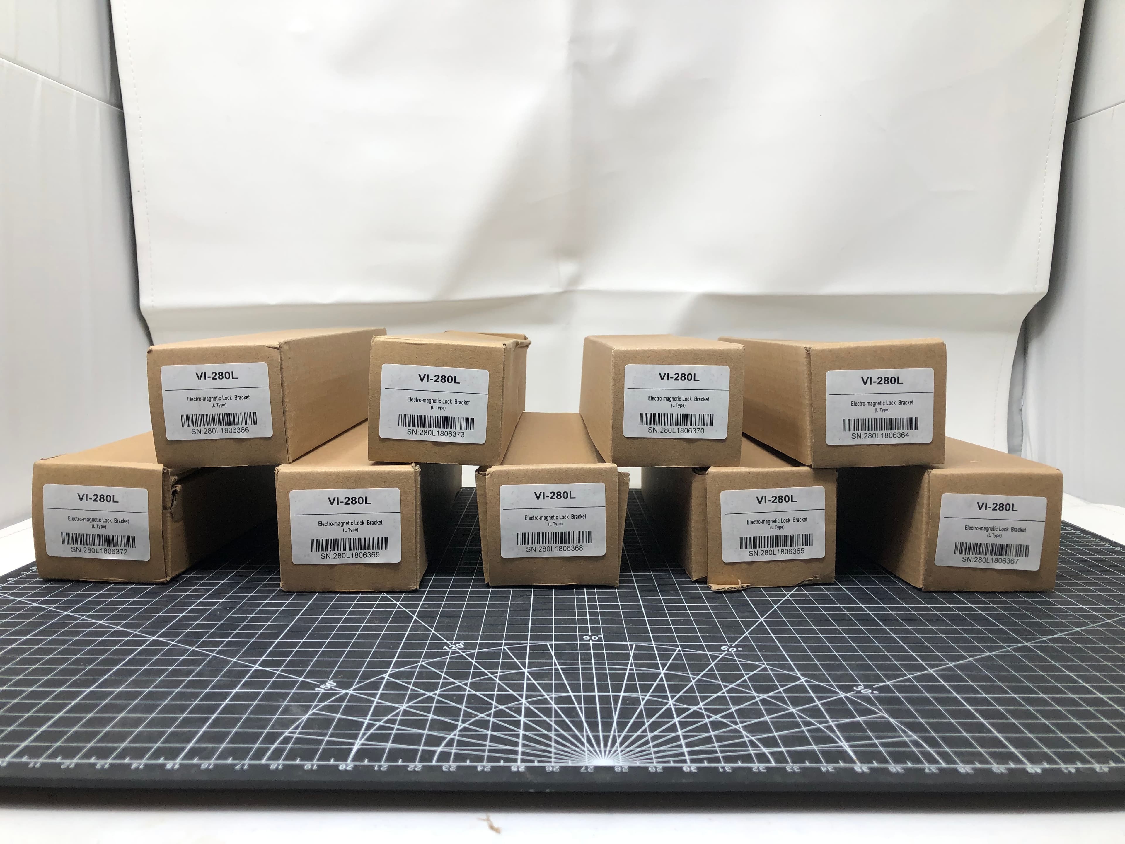 VI-280L Electromagnetic Lock Bracket L Type - New, Secure Mounting - Thumbnail 3