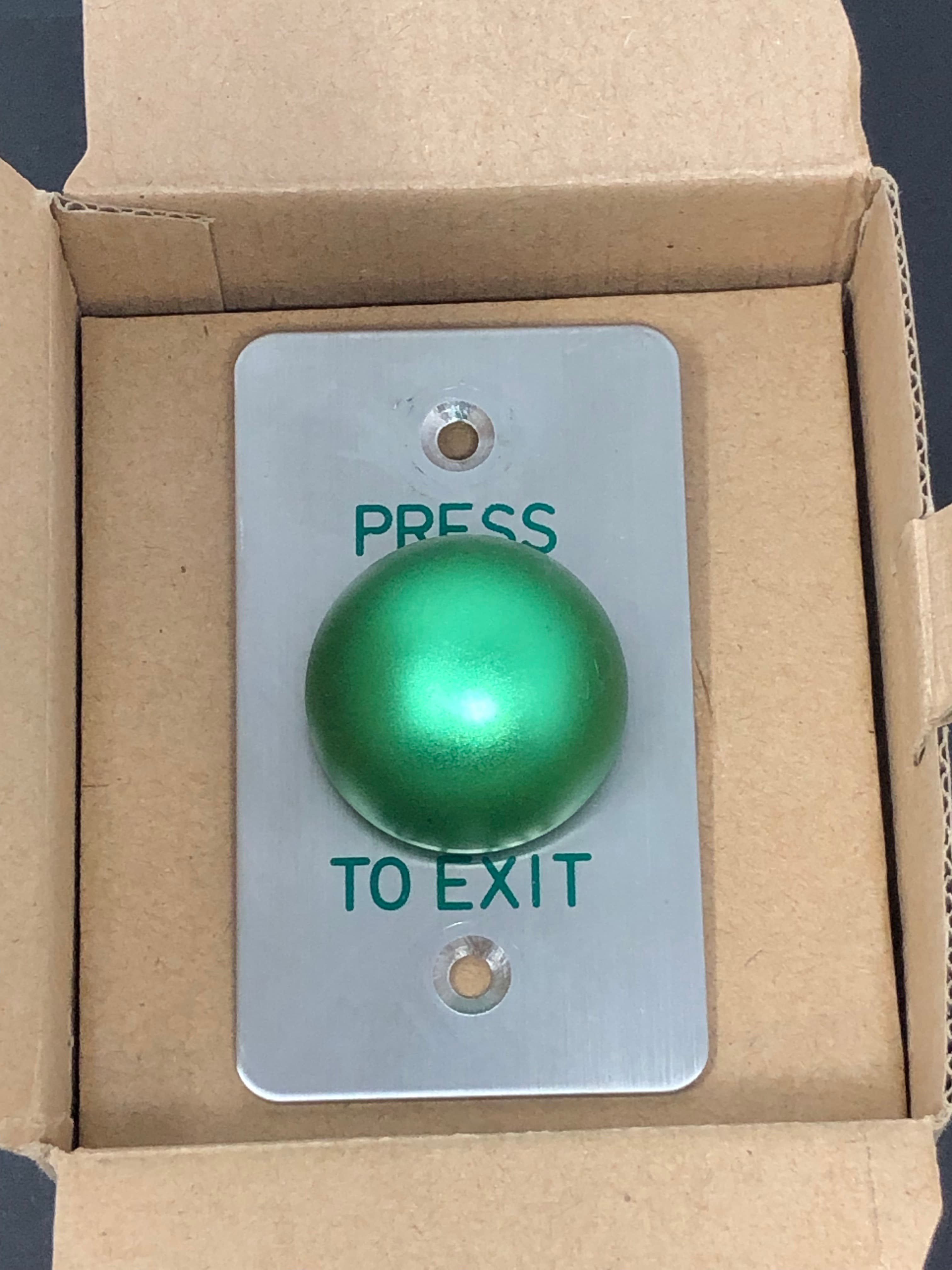 VI-914 Aluminum Exit Button - New, Durable Door Access Control