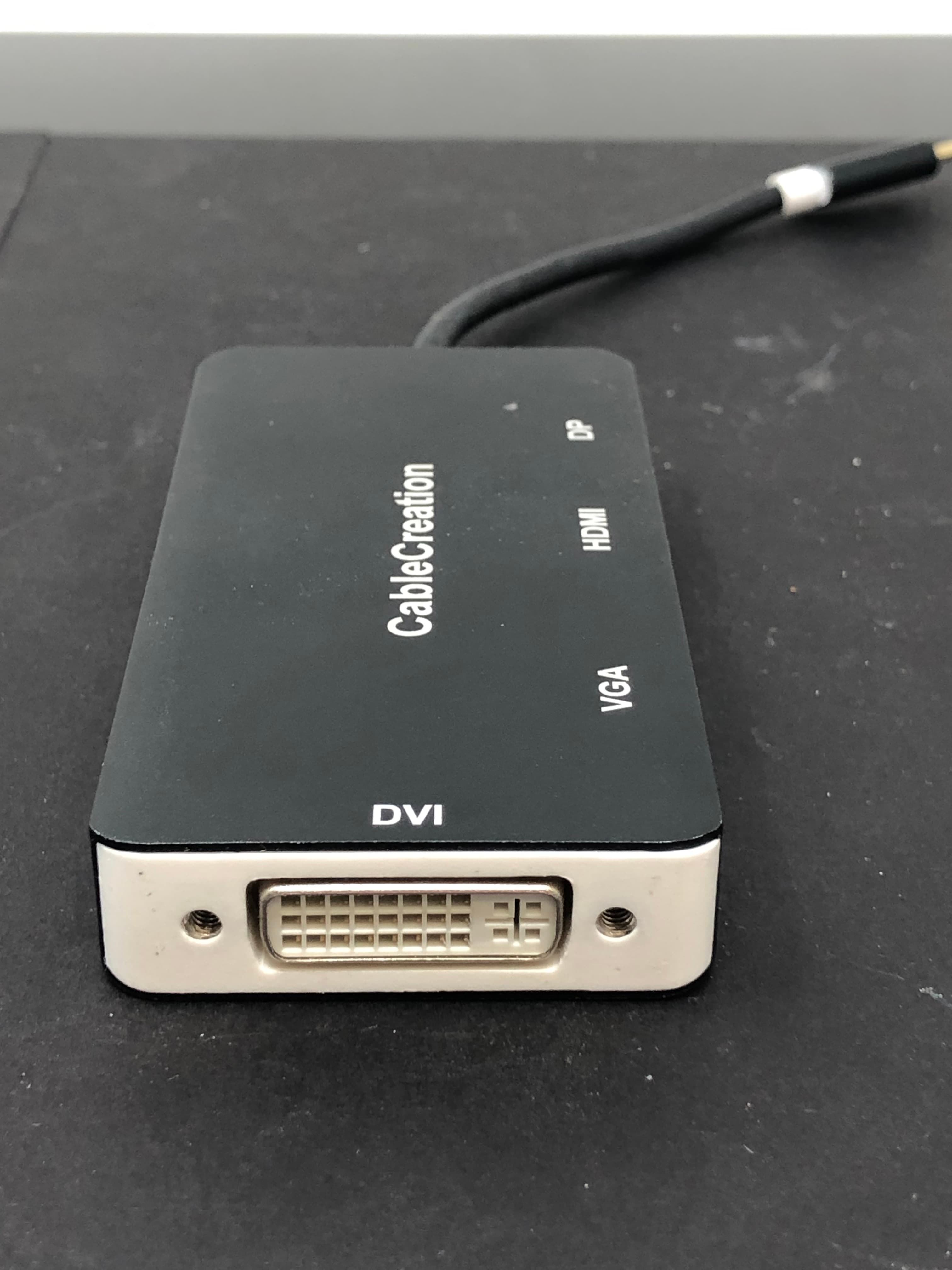 CableCreation USB C Dock DVI VGA HDMI DP Adapter Pre-Owned - Thumbnail 3