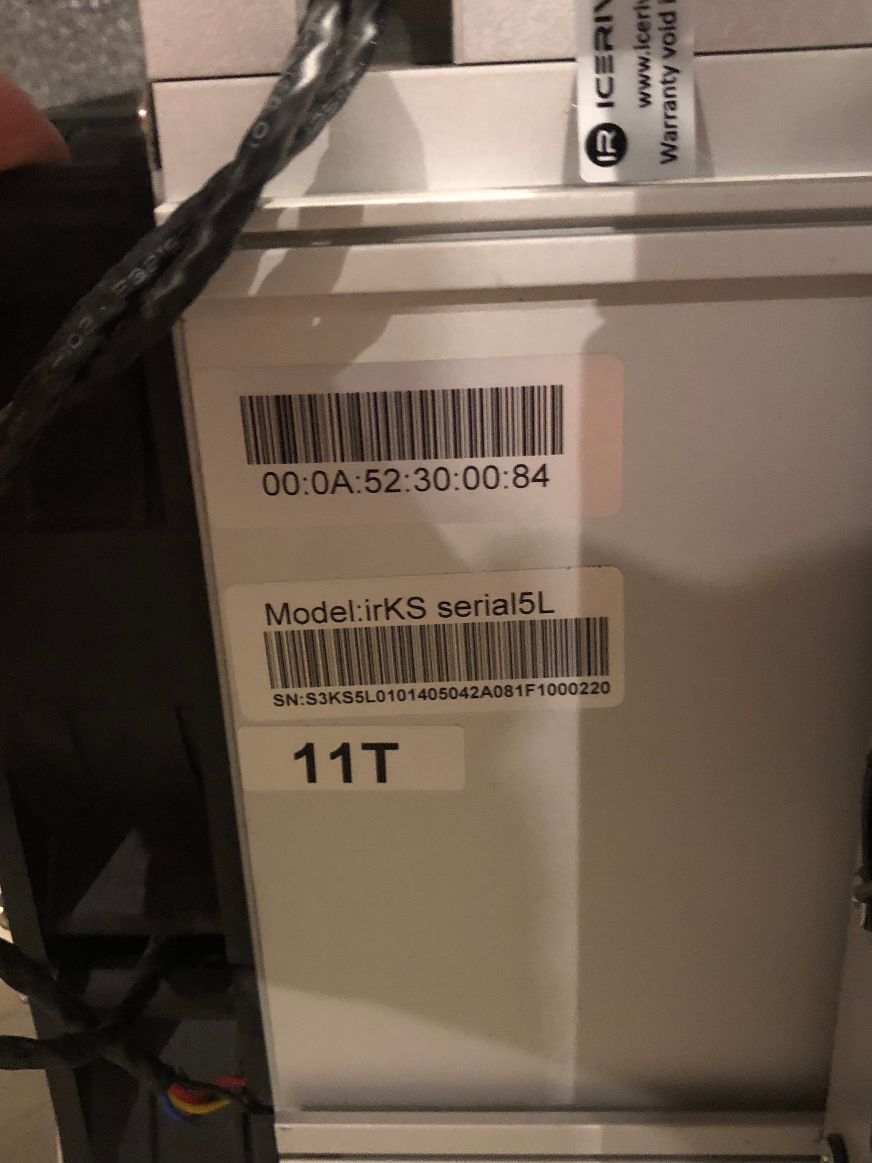 iCeriver KS5L Mining Rig Pre-Owned - Thumbnail 6