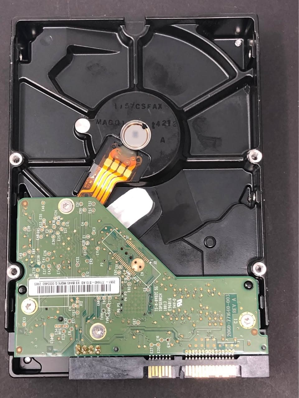 WD Caviar Blue WD5000AAKK 500GB 3.5" SATA HDD Pre-Owned - Thumbnail 2