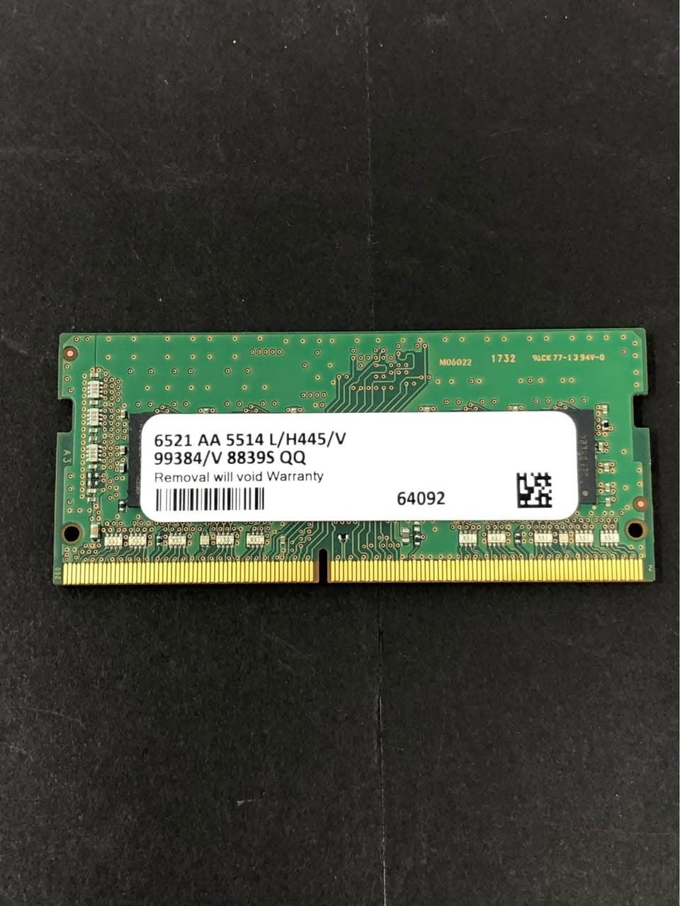 Samsung 8GB DDR4 2400MHz RAM SODIMM PC4-19200 - New, Dual Ranked - Thumbnail 2