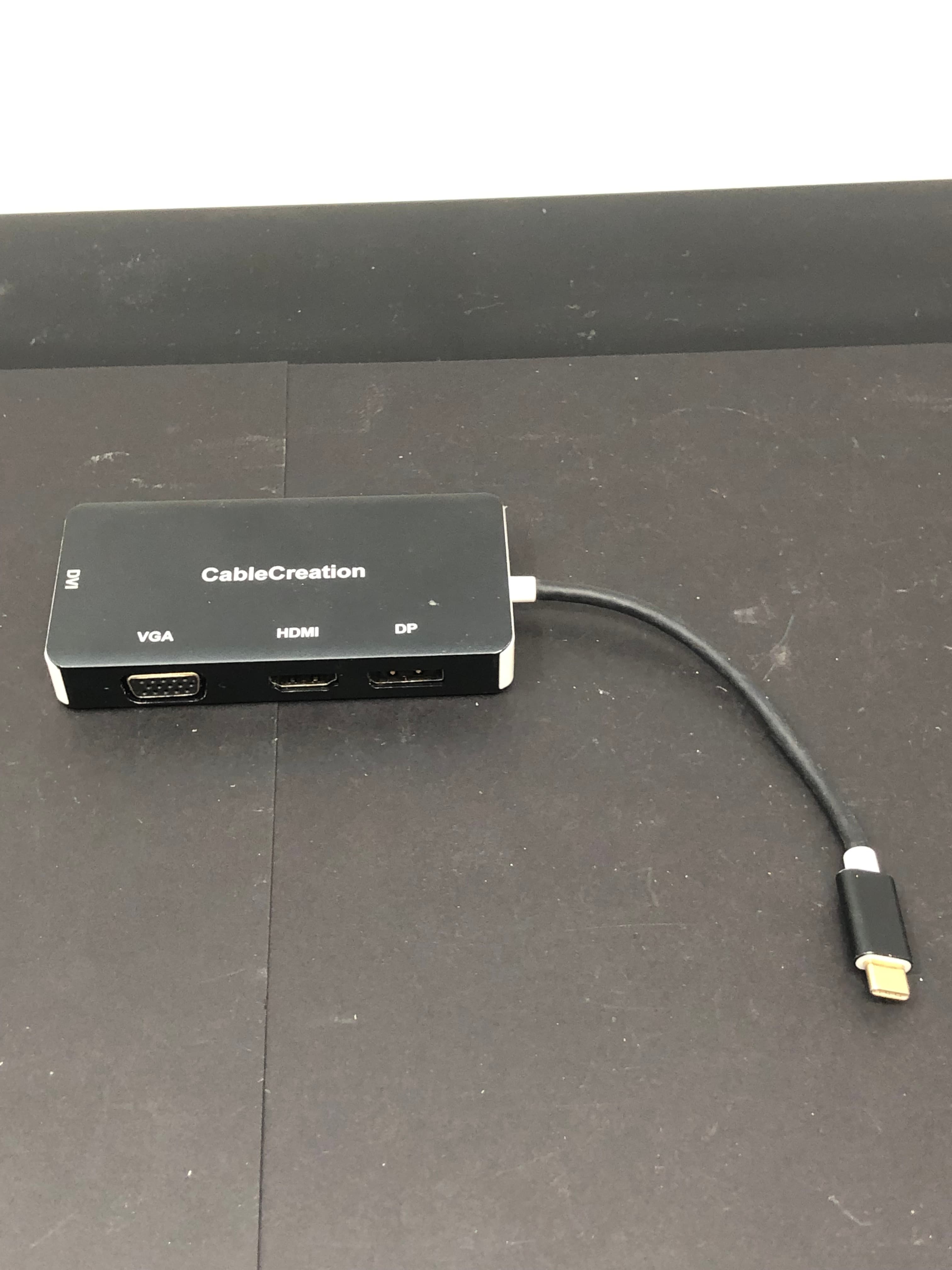 CableCreation USB C Dock DVI VGA HDMI DP Adapter Pre-Owned - Thumbnail 6