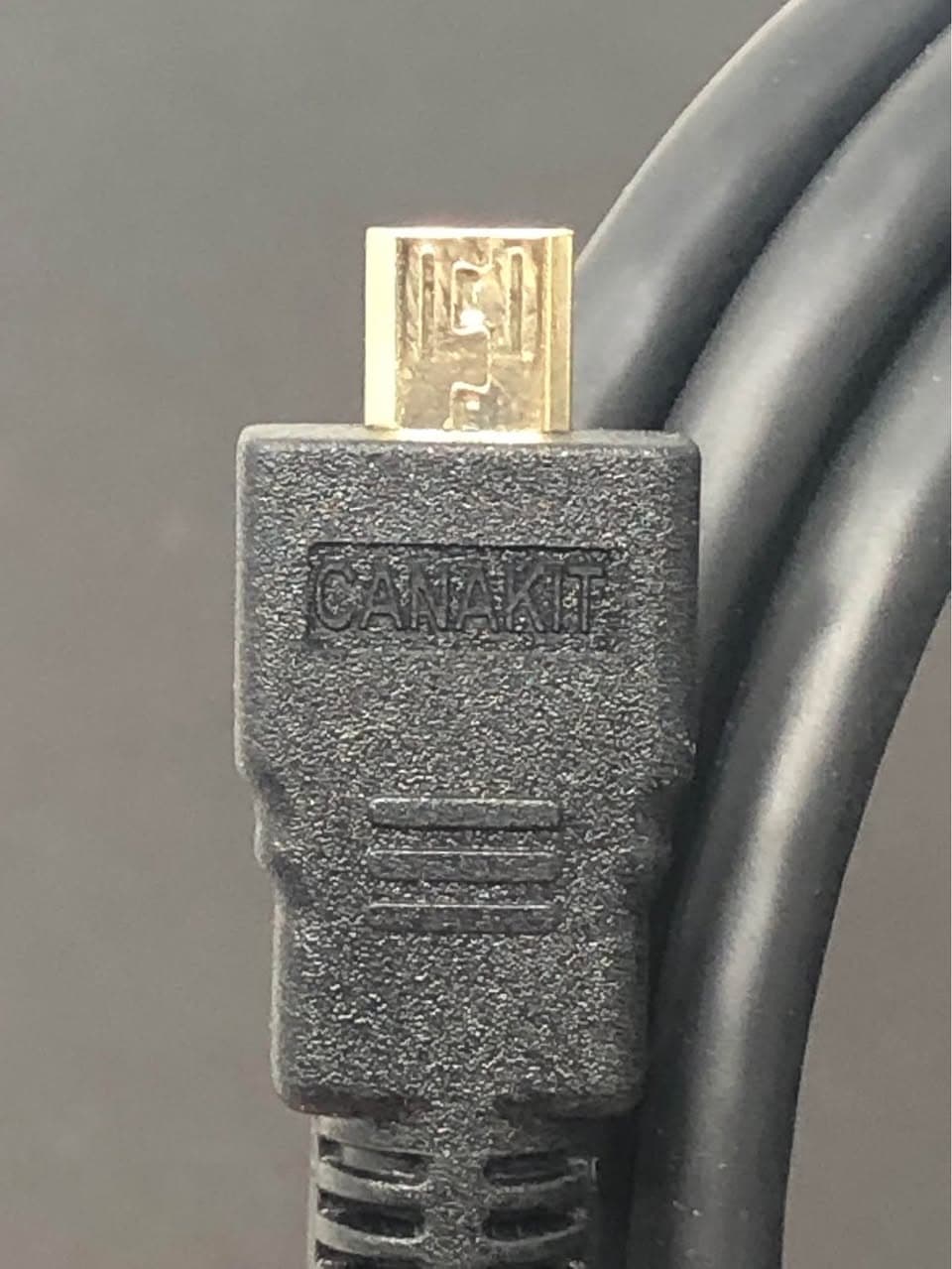 CANAKIT Micro HDMI to HDMI Cable Black 6ft Pre-Owned - Thumbnail 6