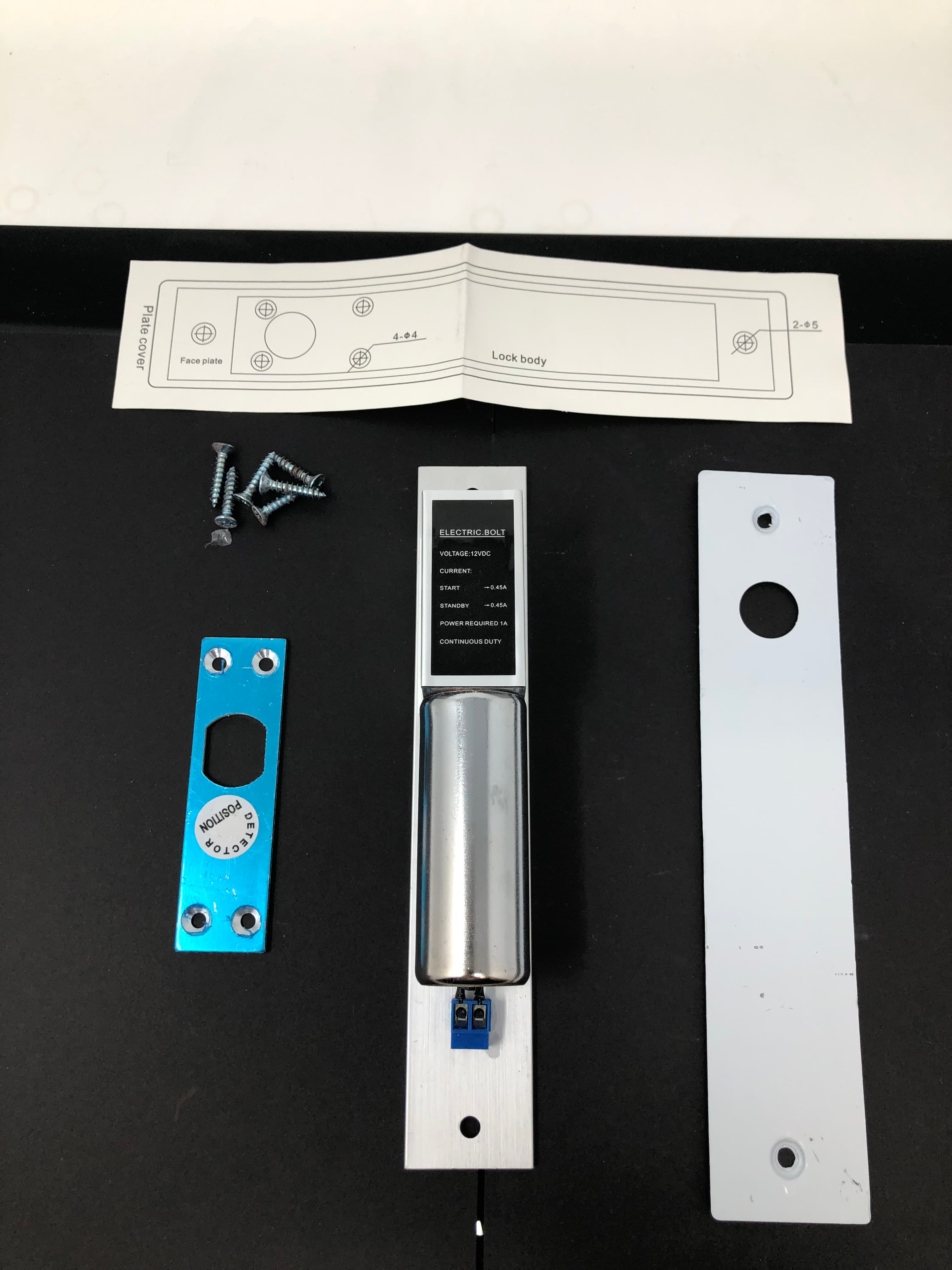 Electric Bolt Lock 12VDC - New, Secure Entry System