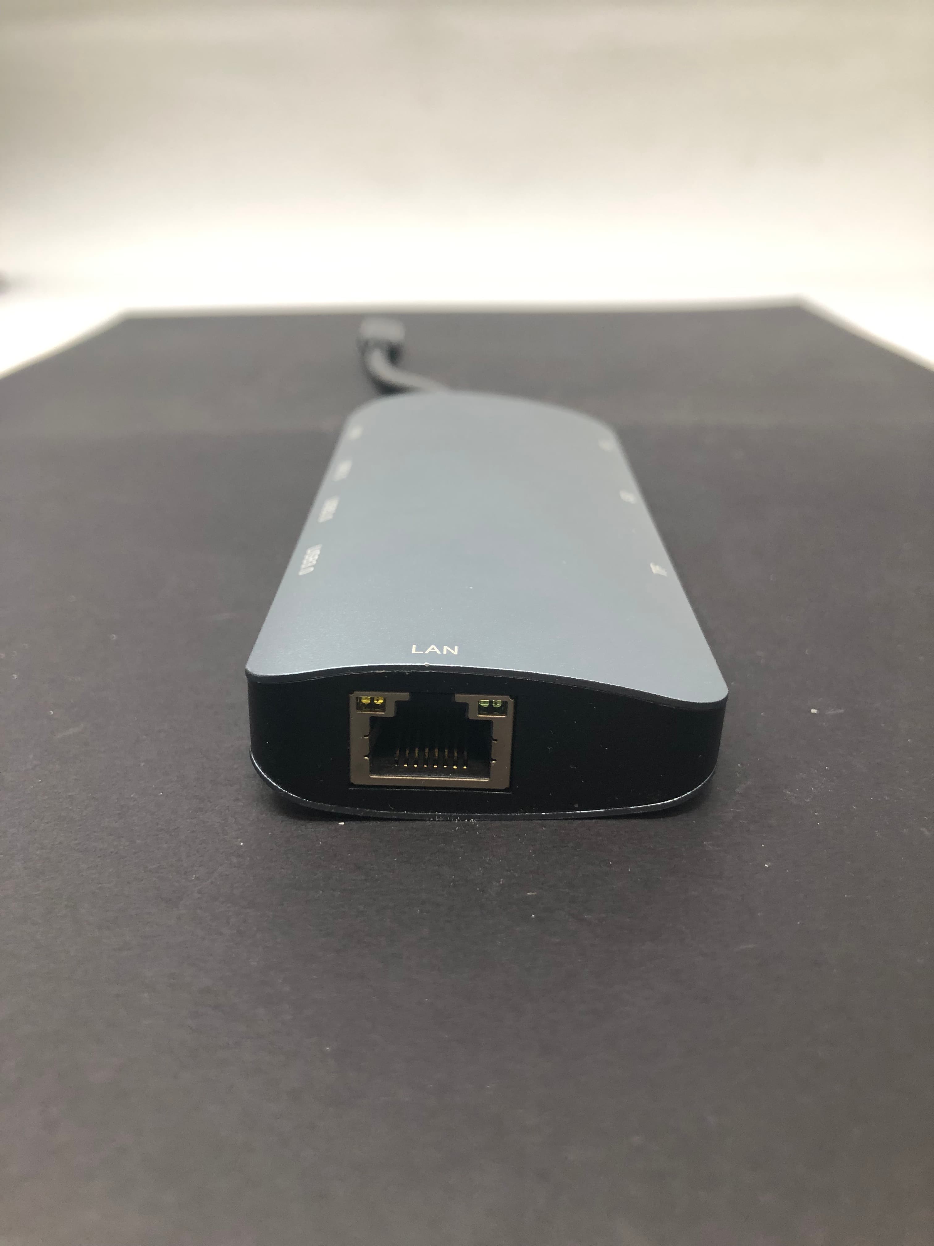 7-in-1 USB C Hub with HDMI, USB 3.0, SD, Ethernet - New, Compact Design - Thumbnail 3
