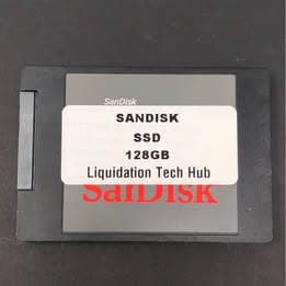 SanDisk Ultra Plus SSD SDSSDHp-128G 128GB SATA 6Gb/s Pre-Owned