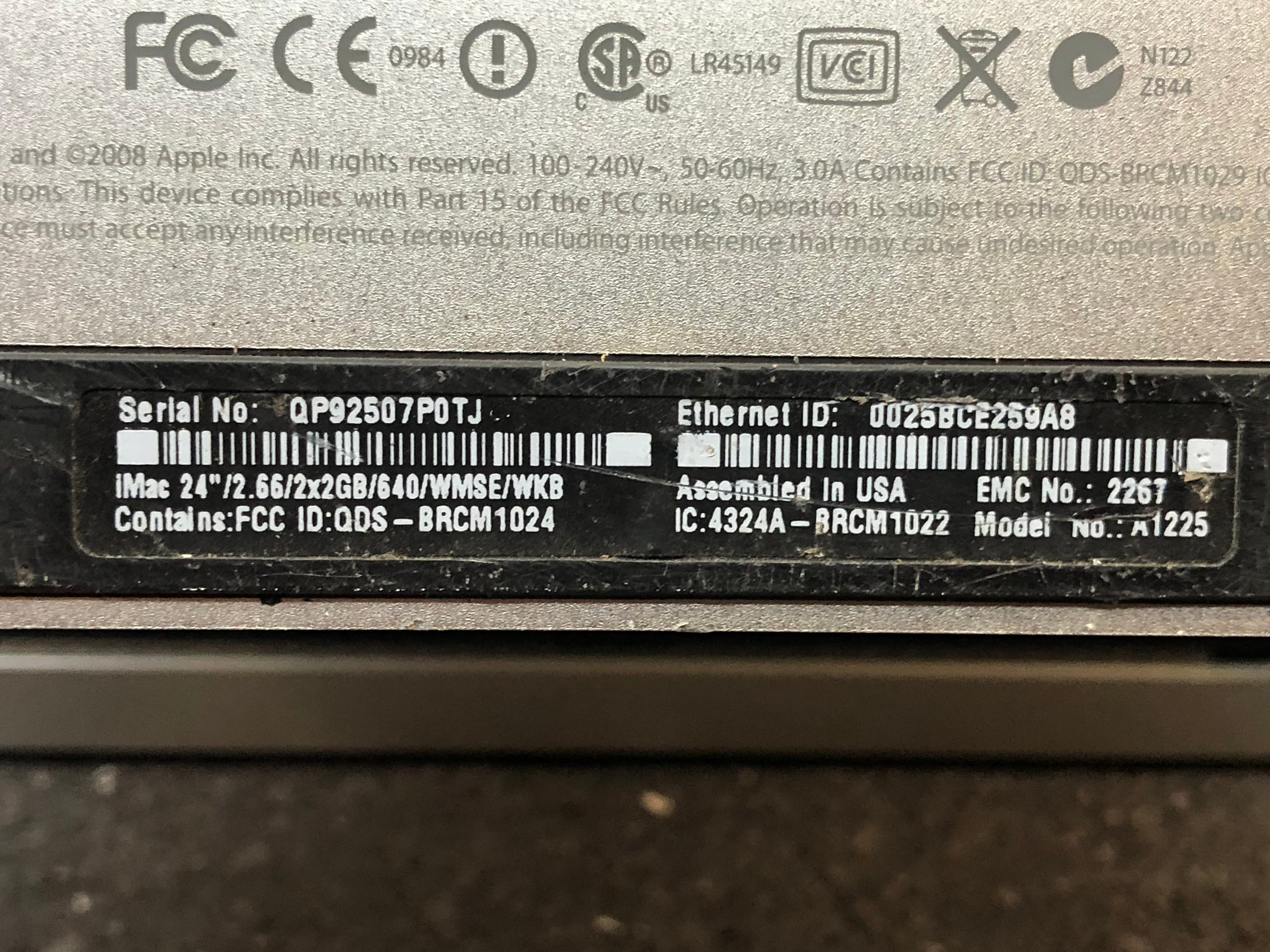 Apple iMac A1225 24" All-in-One Desktop Pre-Owned - Thumbnail 6