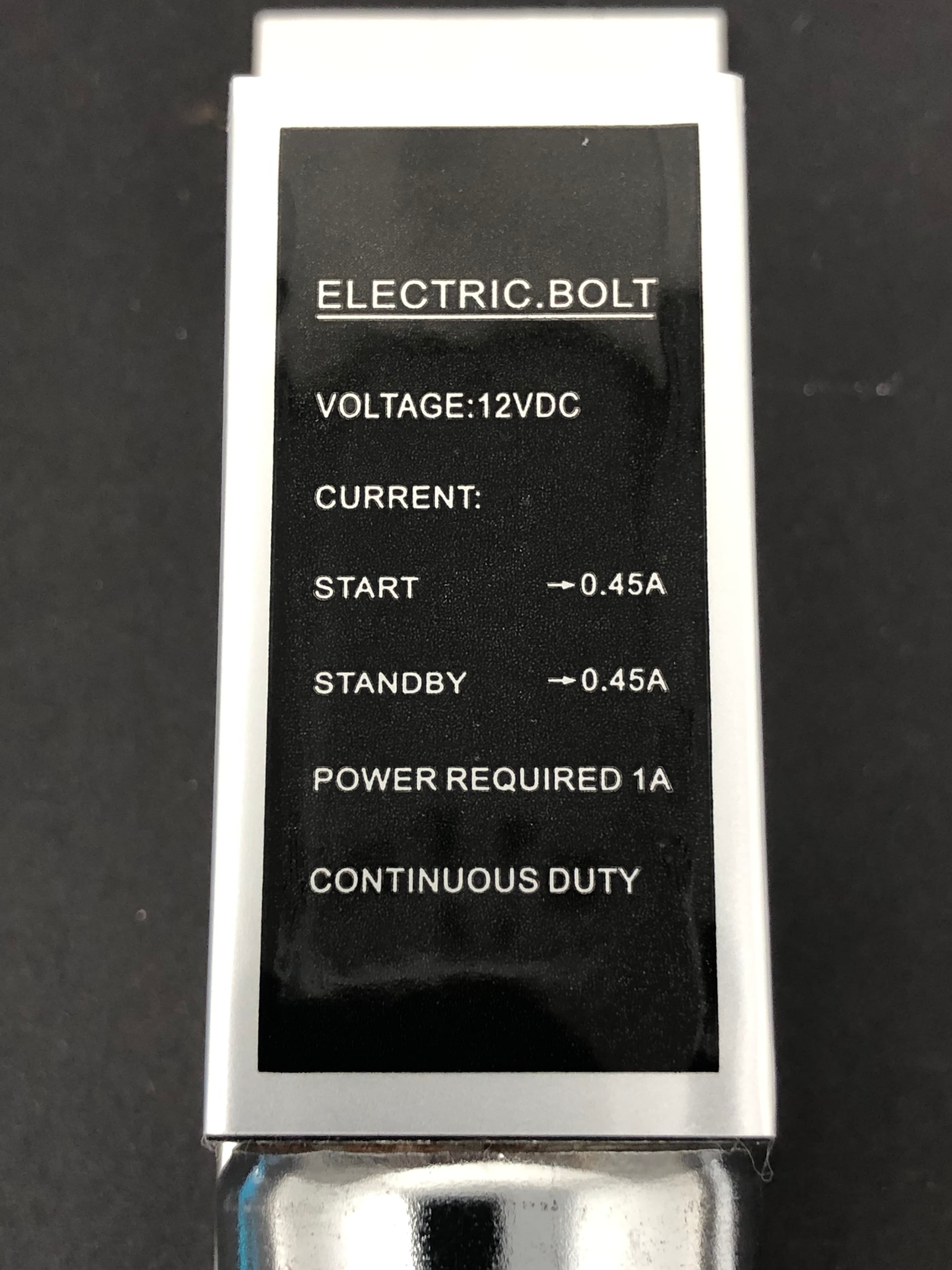 Electric Bolt Lock 12VDC - New, Secure Entry System - Thumbnail 4