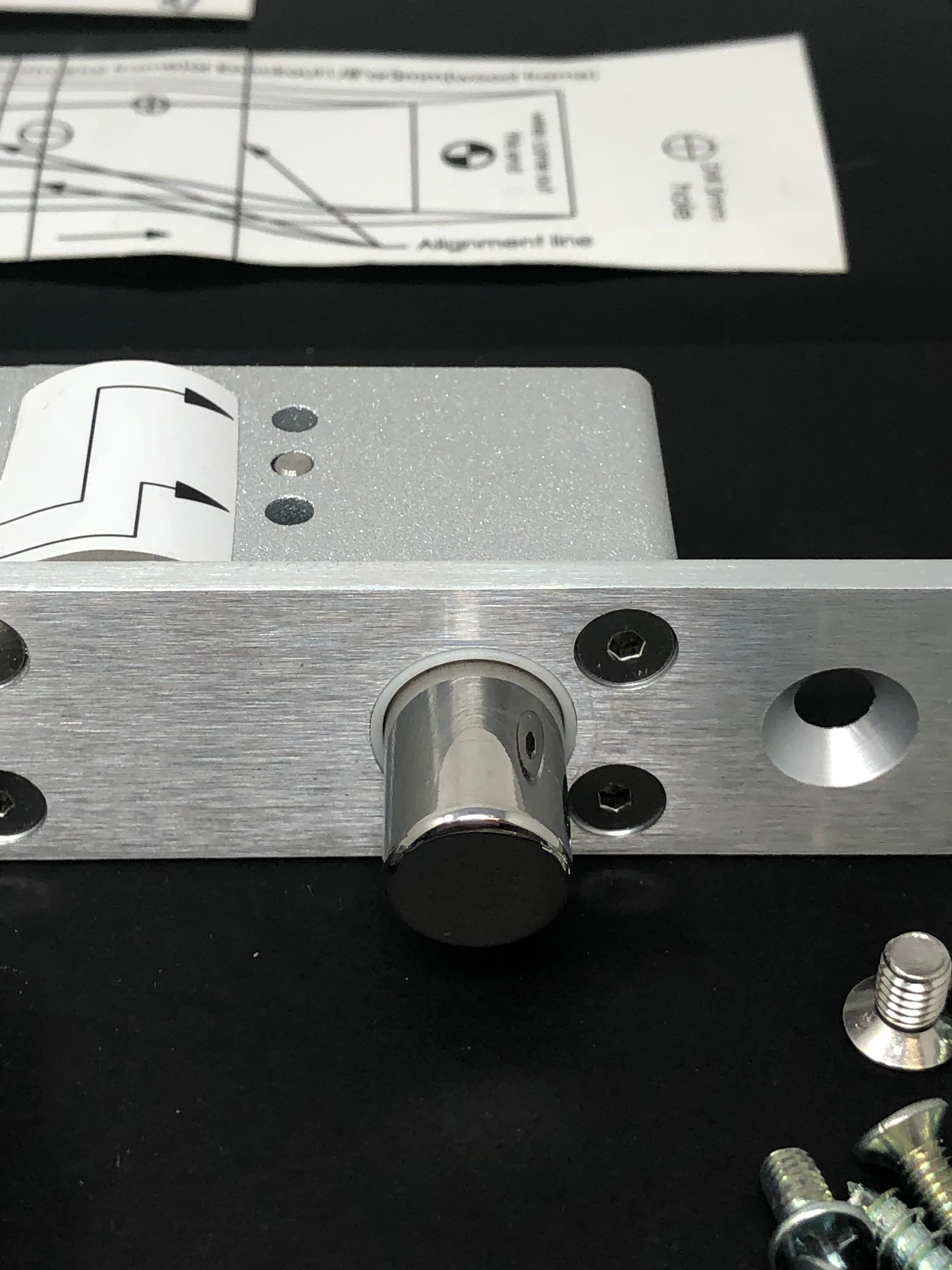 VI-810ST Adjustable Electric Bolt Lock with Cylinder - New in Box - Thumbnail 5