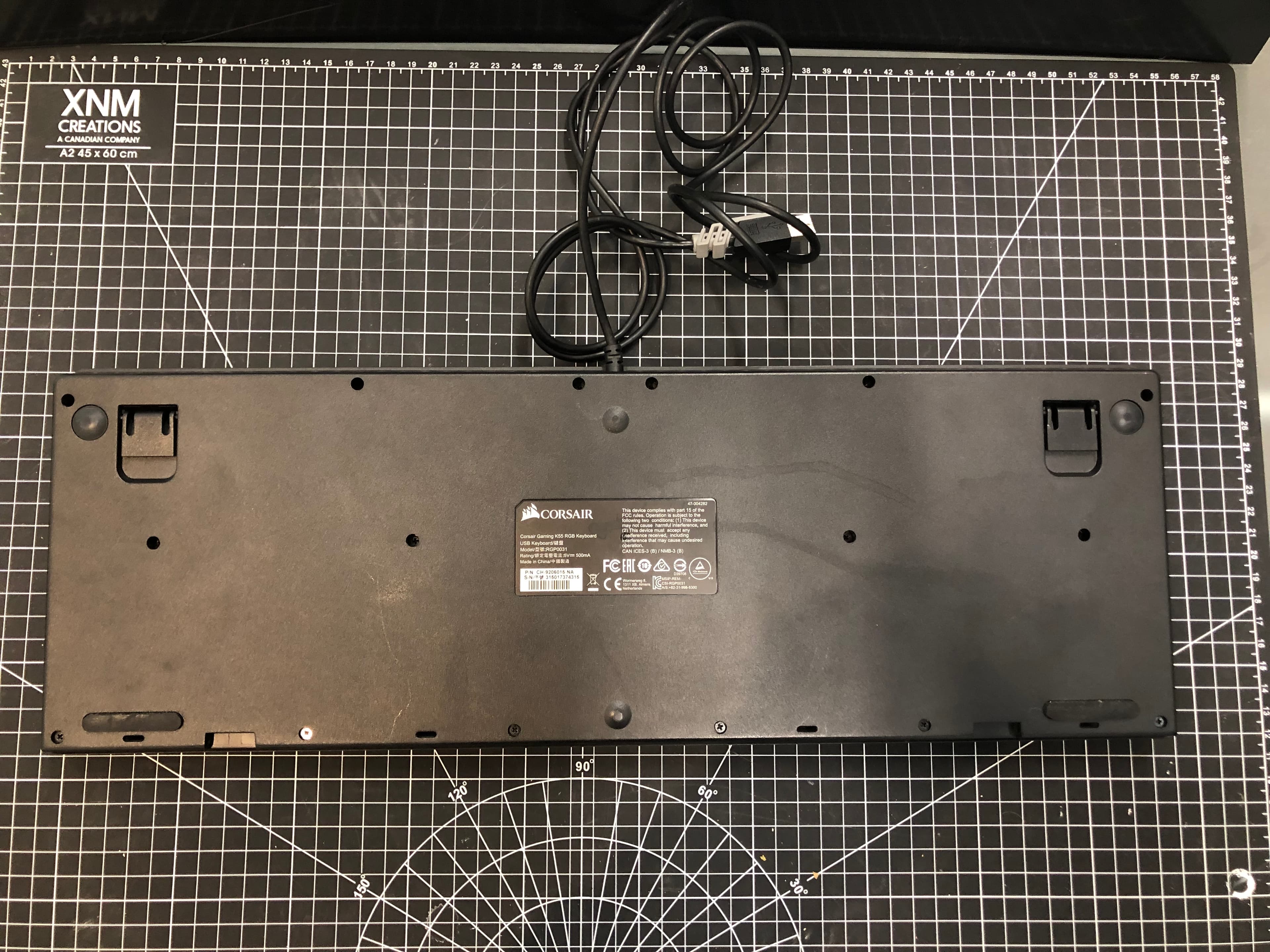 Corsair K55 RGB Wired Gaming Keyboard Pre-Owned - Thumbnail 5