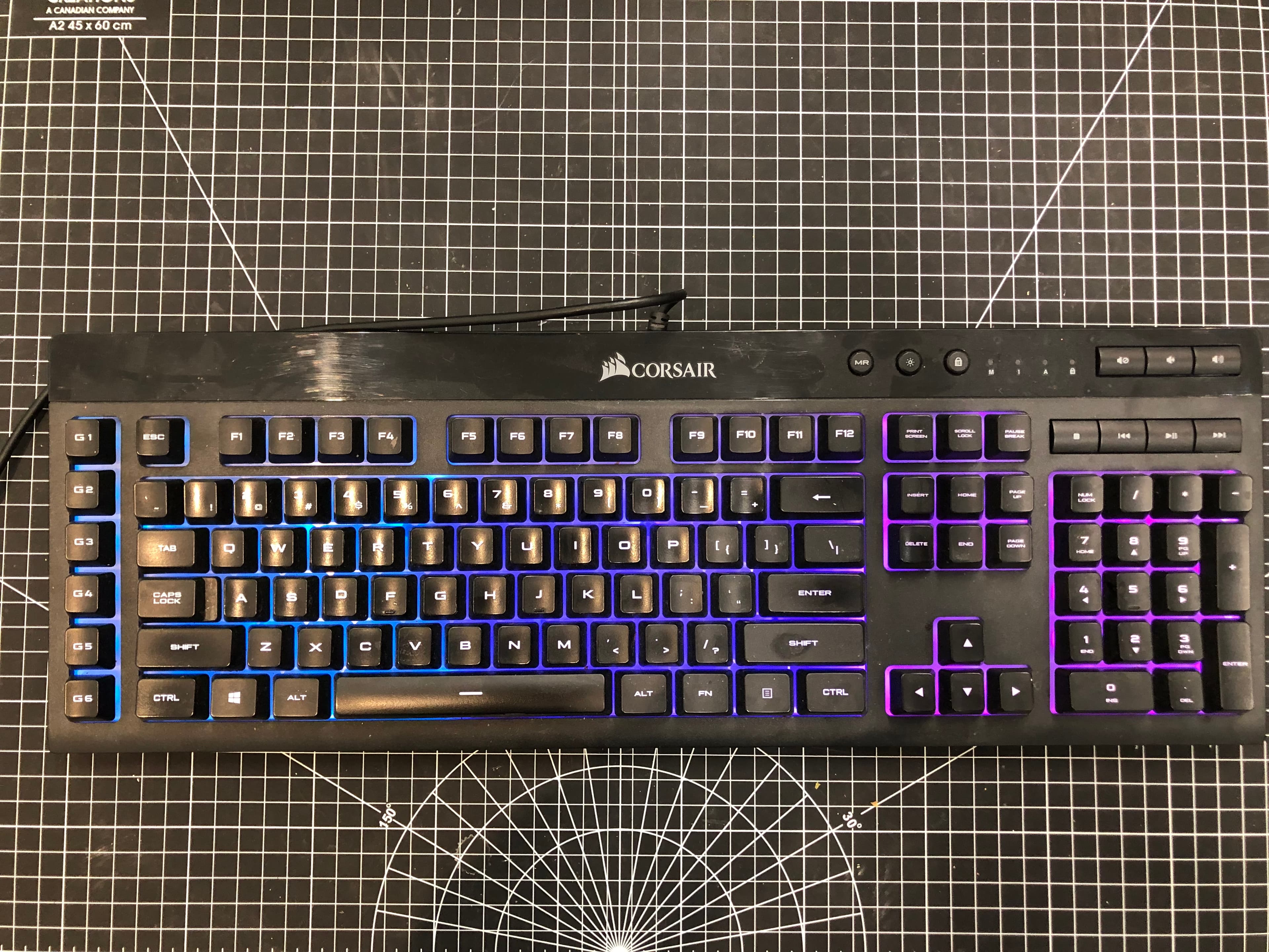 Corsair K55 RGB Wired Gaming Keyboard Pre-Owned